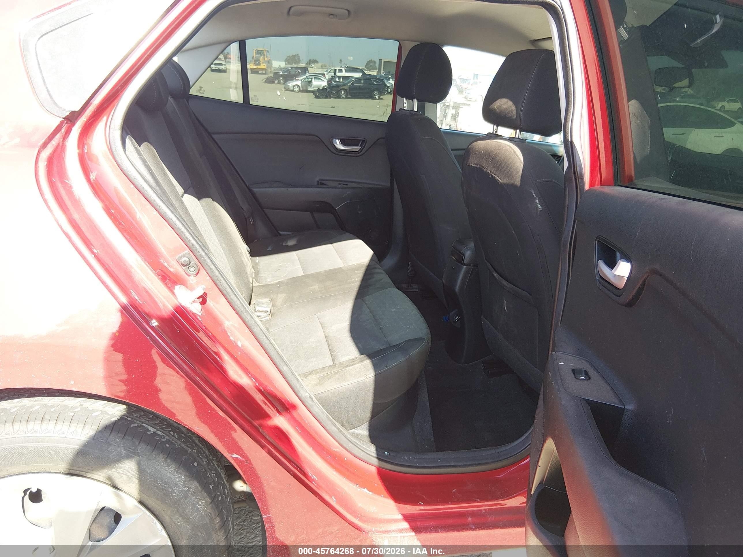 2019 Kia Rio S Red vin: 3KPA24ABXKE208094
