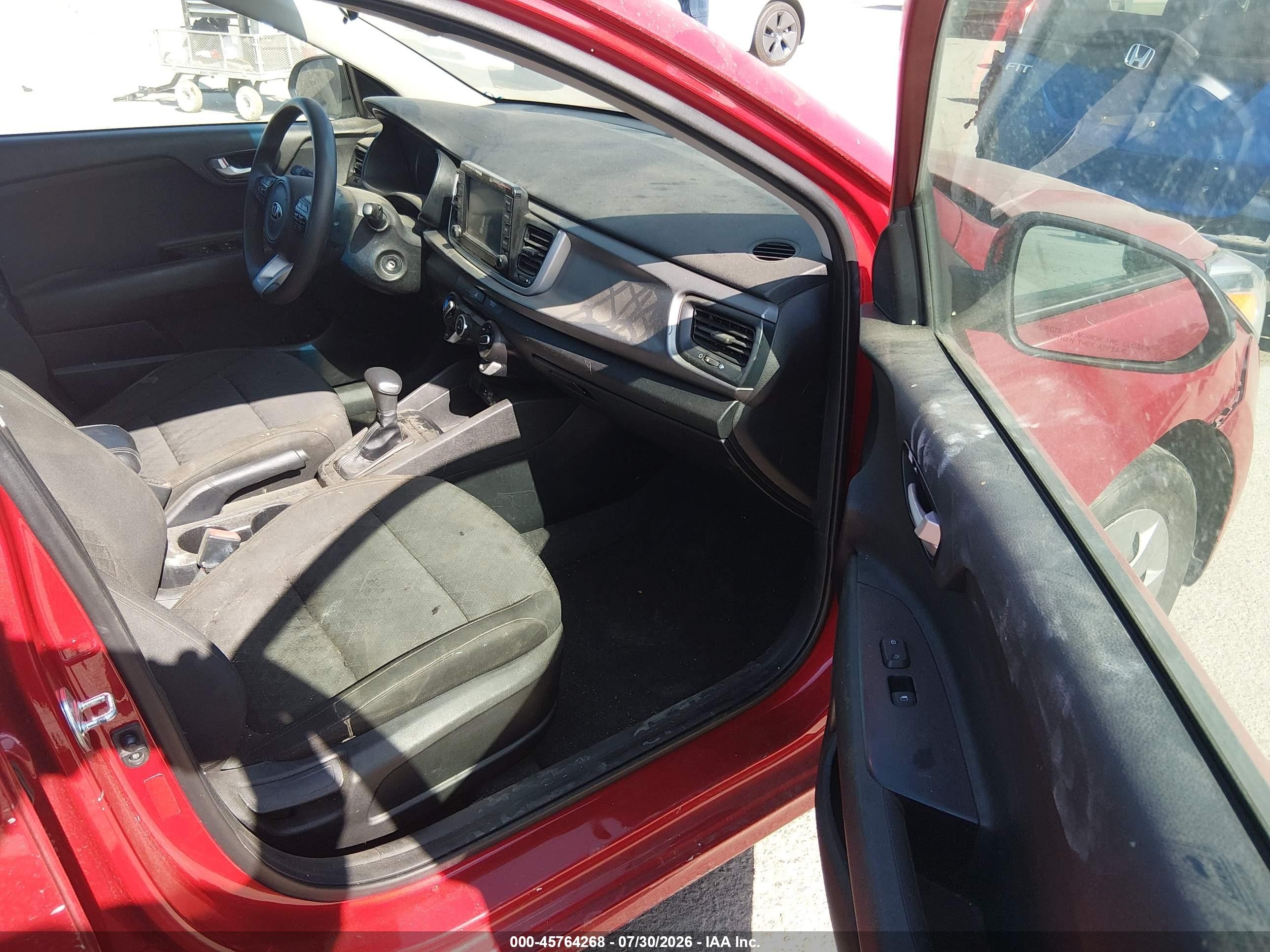 2019 Kia Rio S Red vin: 3KPA24ABXKE208094