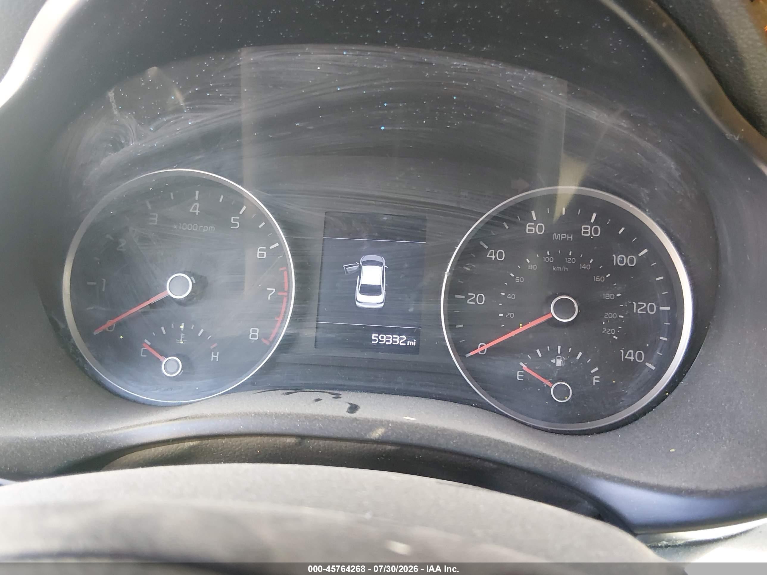 2019 Kia Rio S Red vin: 3KPA24ABXKE208094