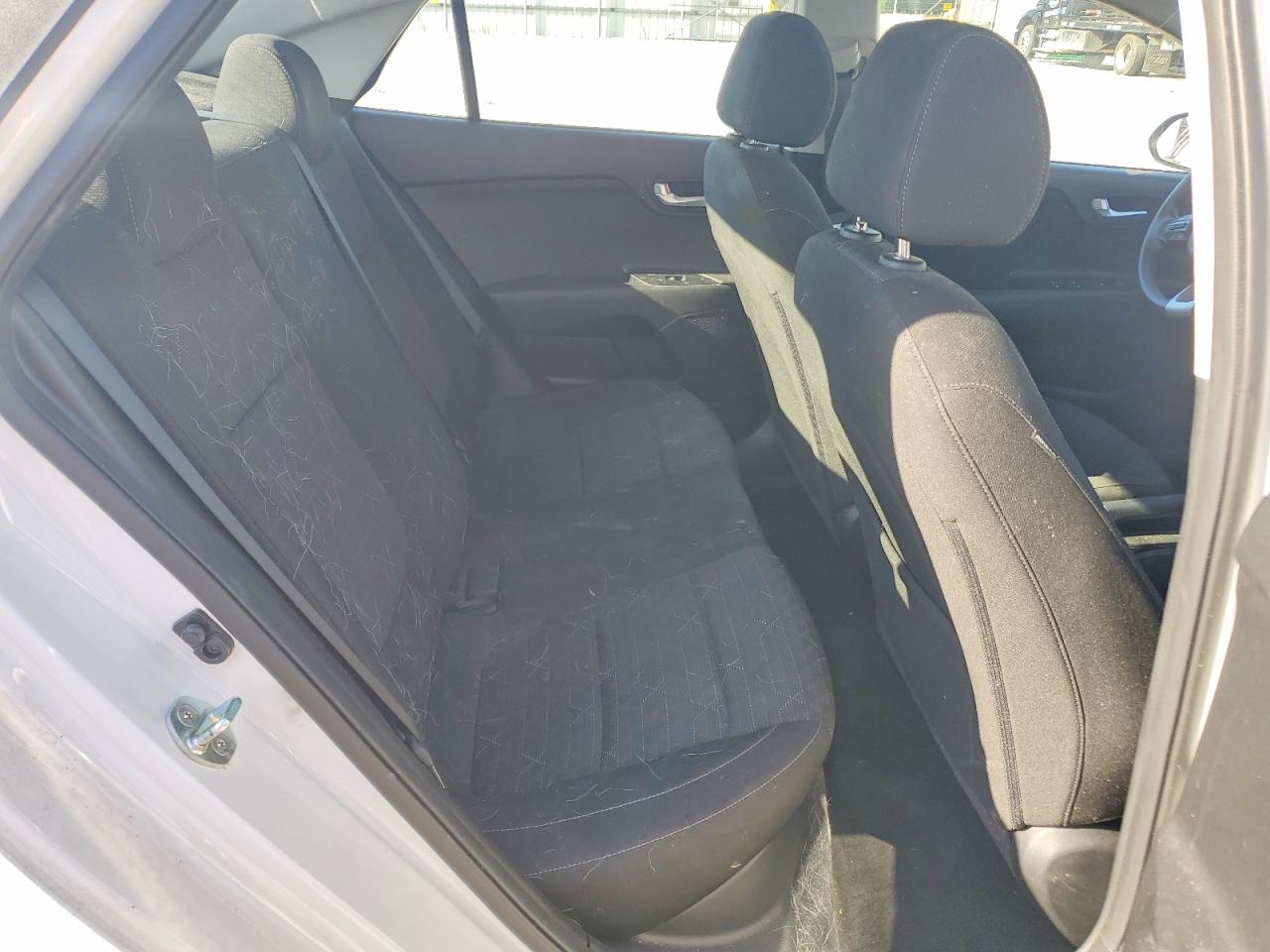 2022 Kia Rio Lx White vin: 3KPA24AD0NE446056