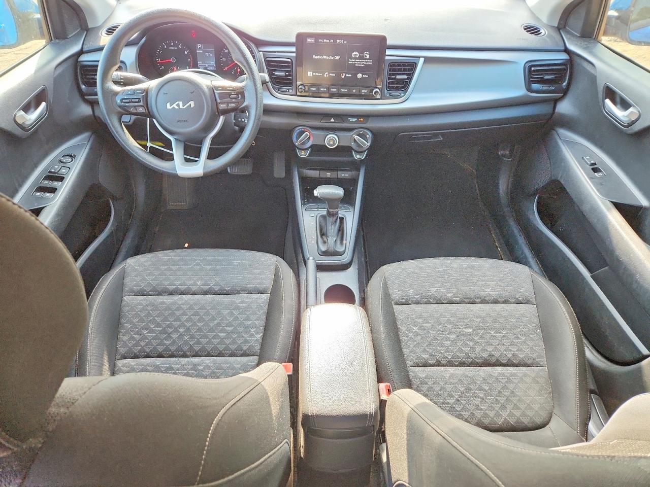 2022 Kia Rio S Blue vin: 3KPA24AD1NE431193