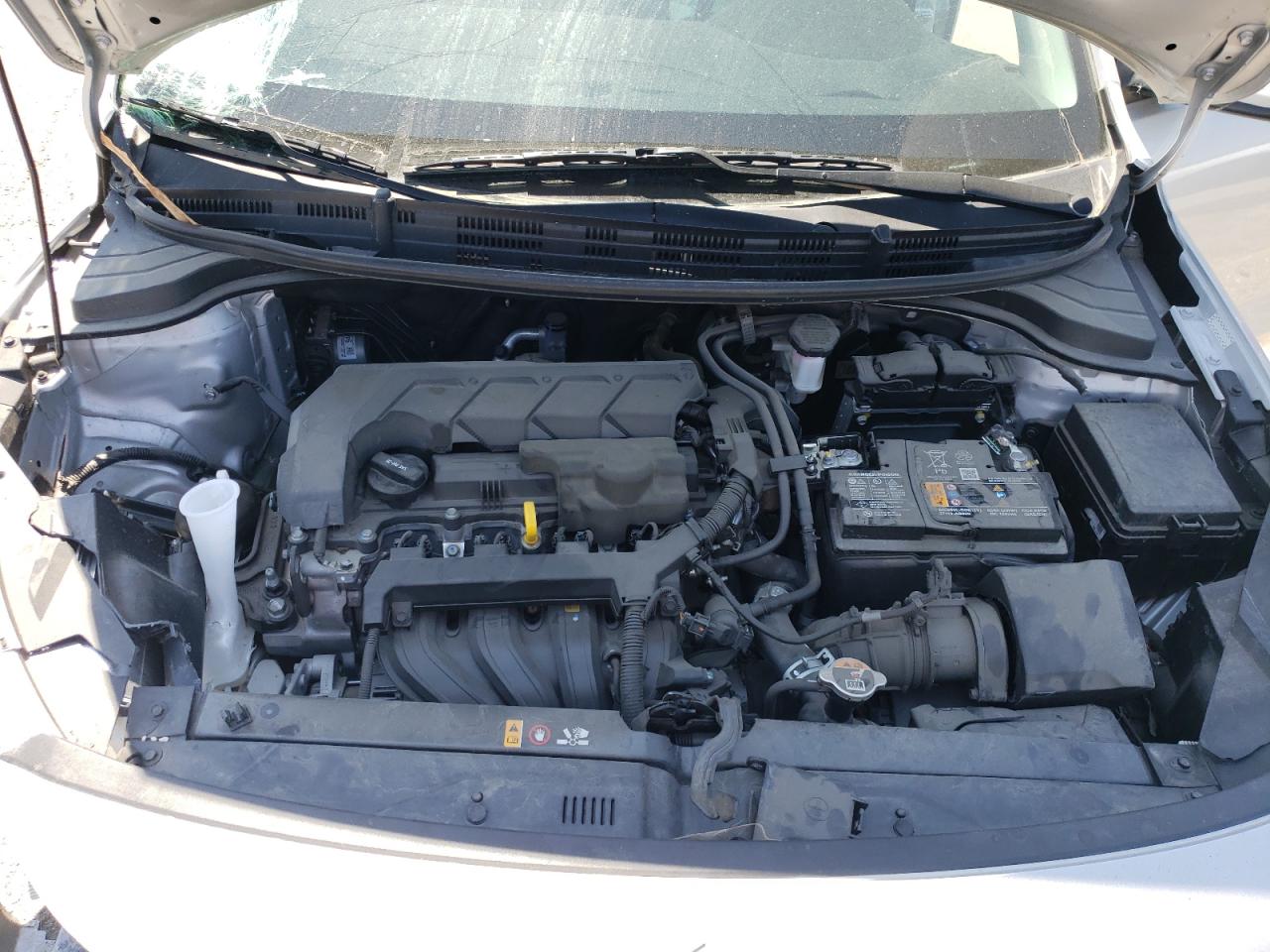 2022 Kia Rio Lx Silver vin: 3KPA24AD1NE478756