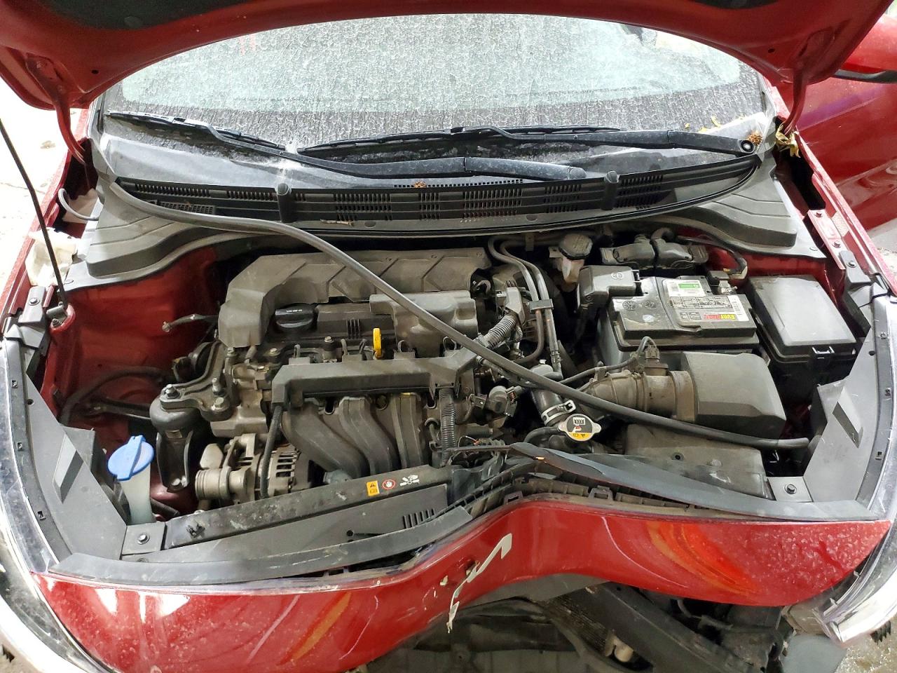 2023 Kia Rio S Red vin: 3KPA24AD1PE556052