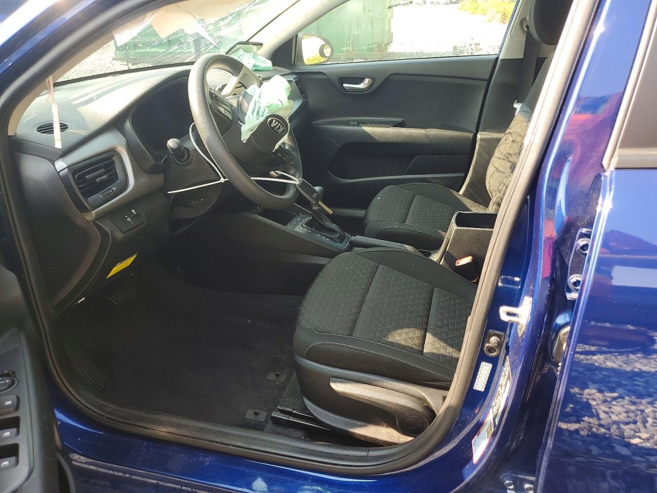 2020 Kia Rio S Blue vin: 3KPA24AD2LE299204