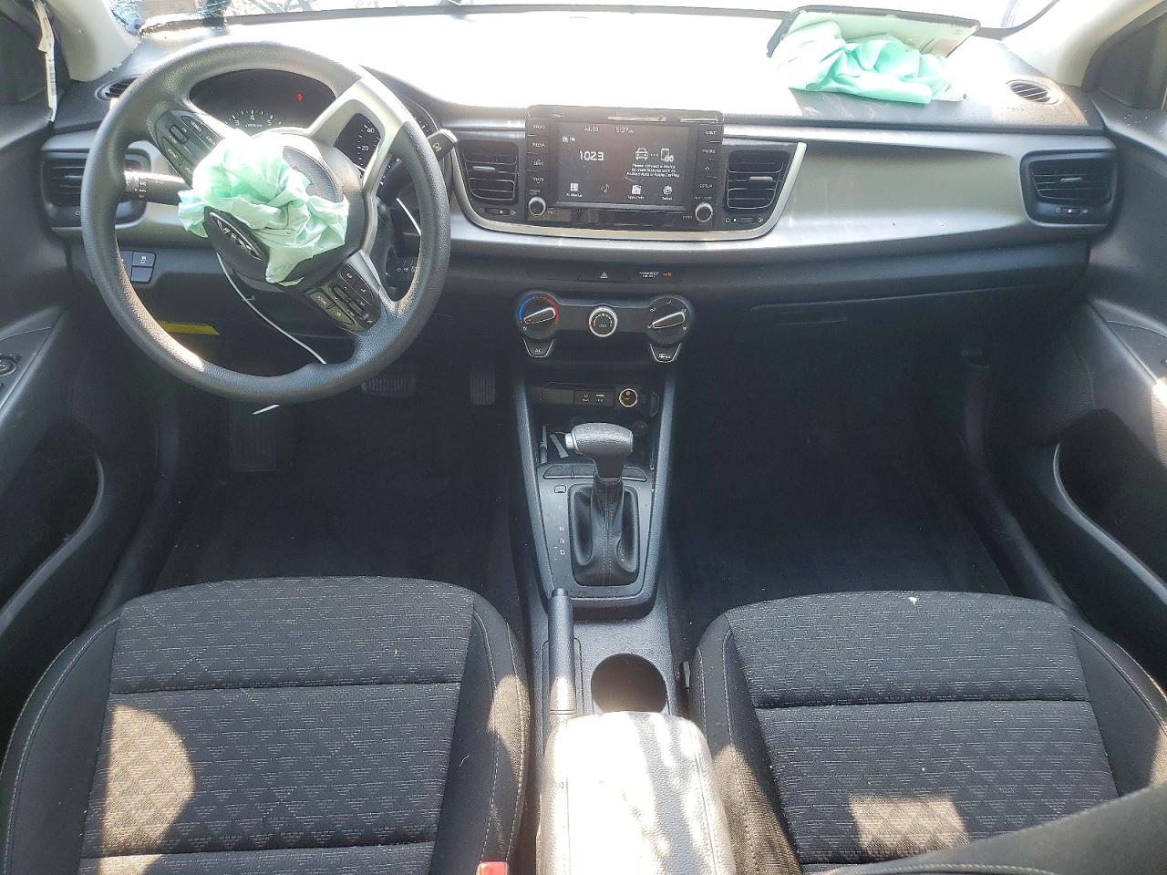 2020 Kia Rio S Blue vin: 3KPA24AD2LE299204
