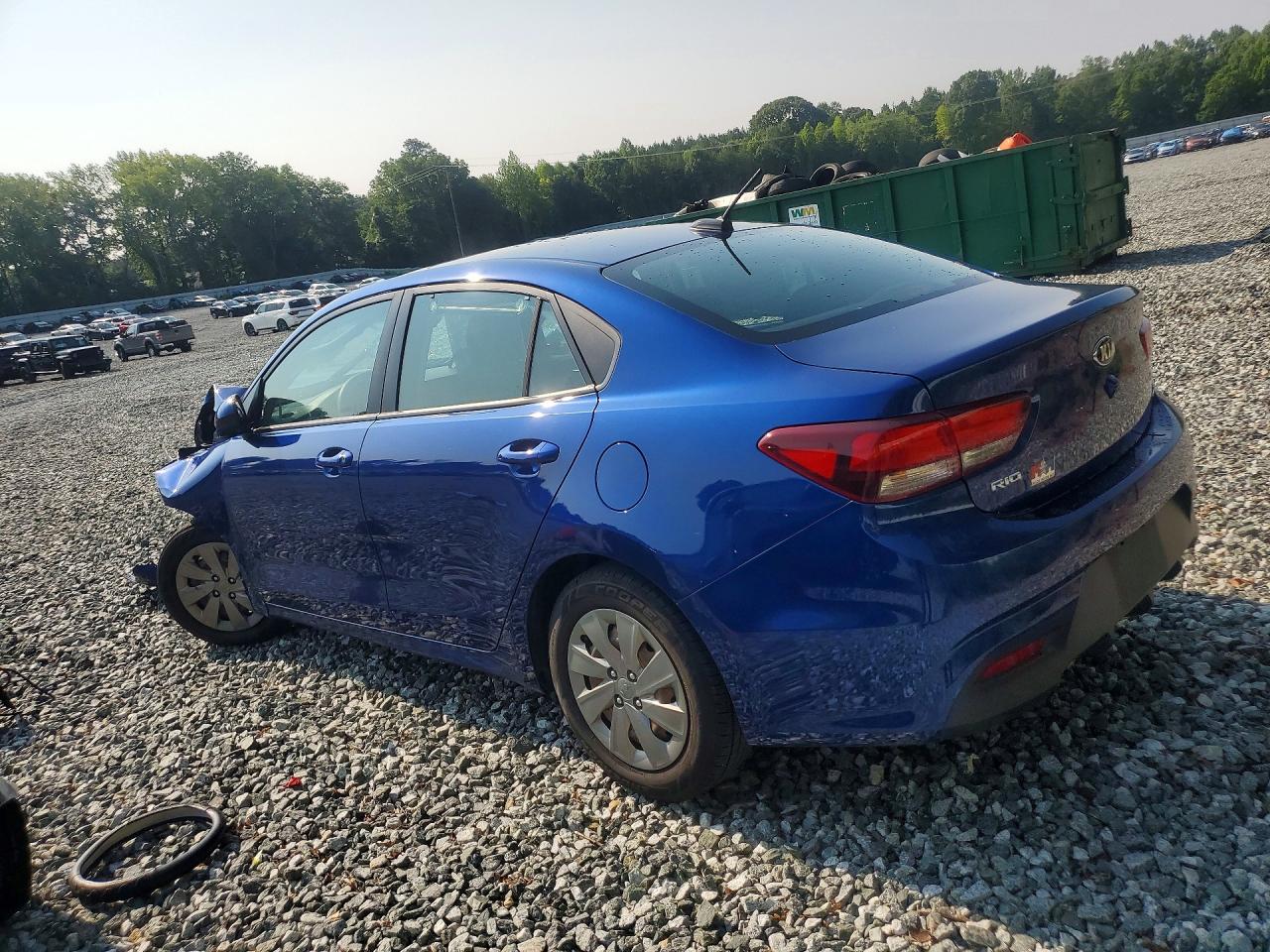 2020 Kia Rio S Blue vin: 3KPA24AD2LE299204