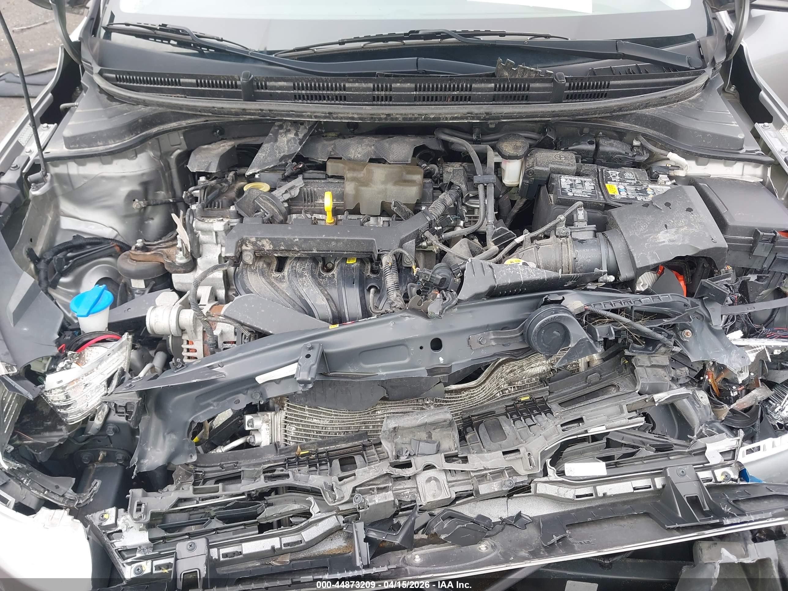 2021 Kia Rio S Серебряный vin: 3KPA24AD3ME395084