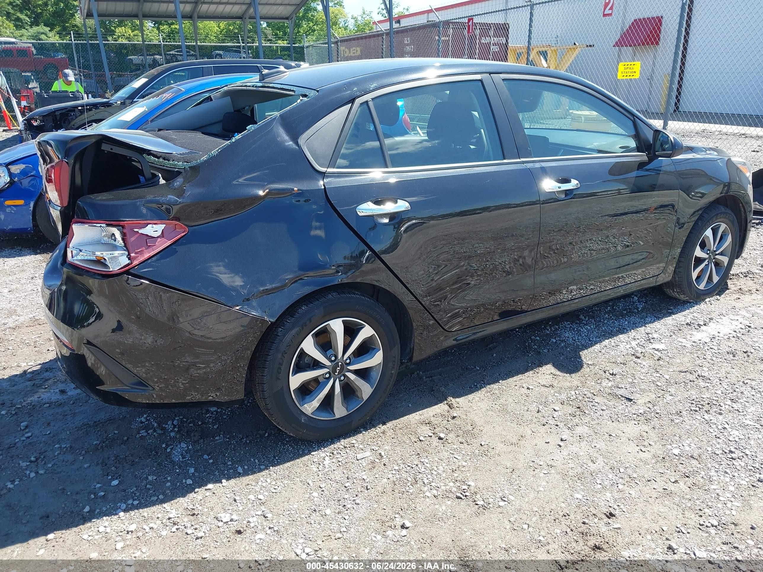 2023 Kia Rio S Black vin: 3KPA24AD3PE529810