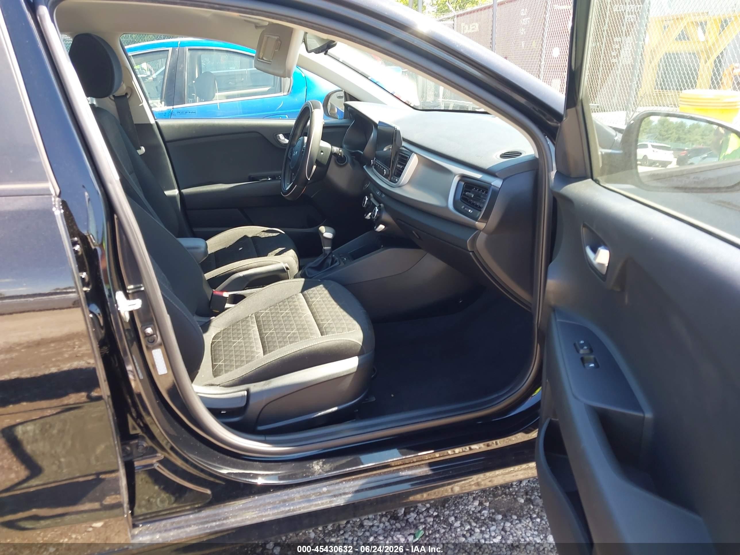 2023 Kia Rio S Black vin: 3KPA24AD3PE529810