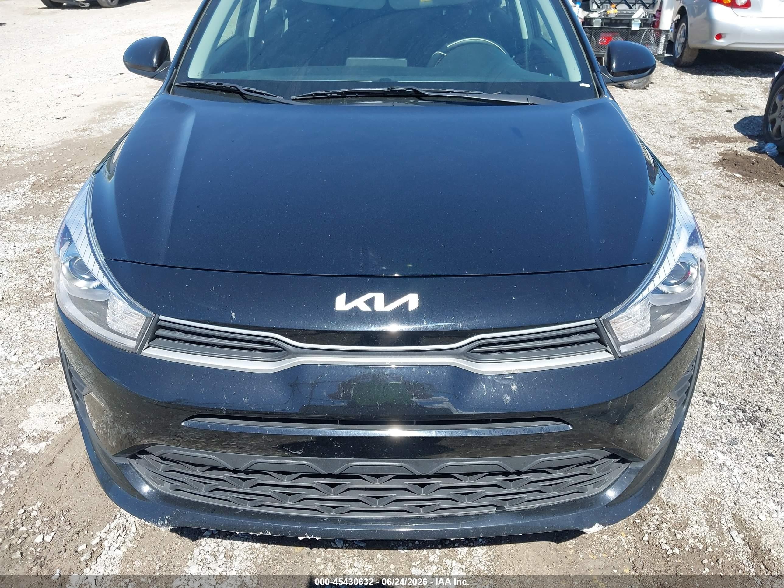 2023 Kia Rio S Black vin: 3KPA24AD3PE529810
