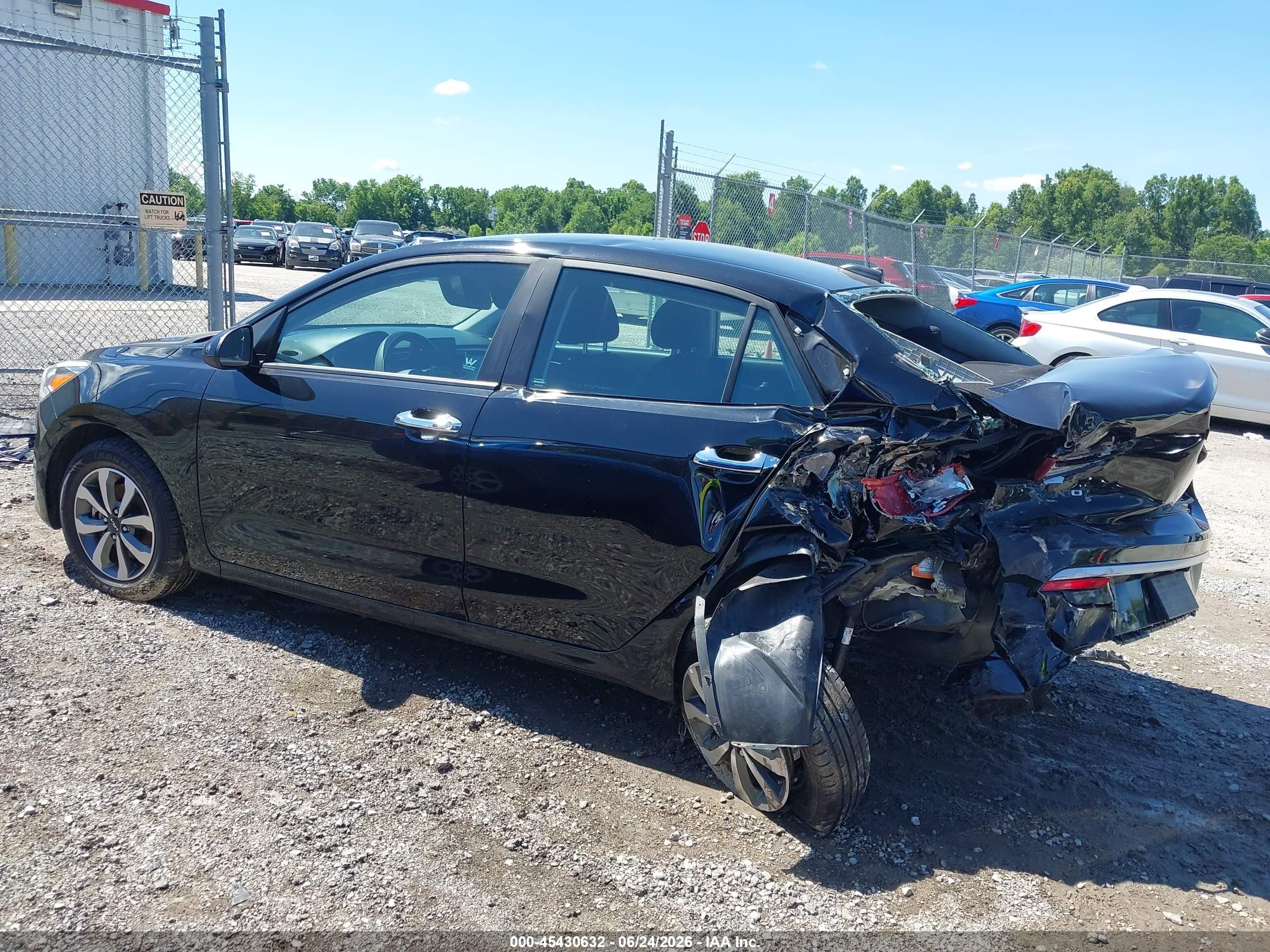 2023 Kia Rio S Black vin: 3KPA24AD3PE529810