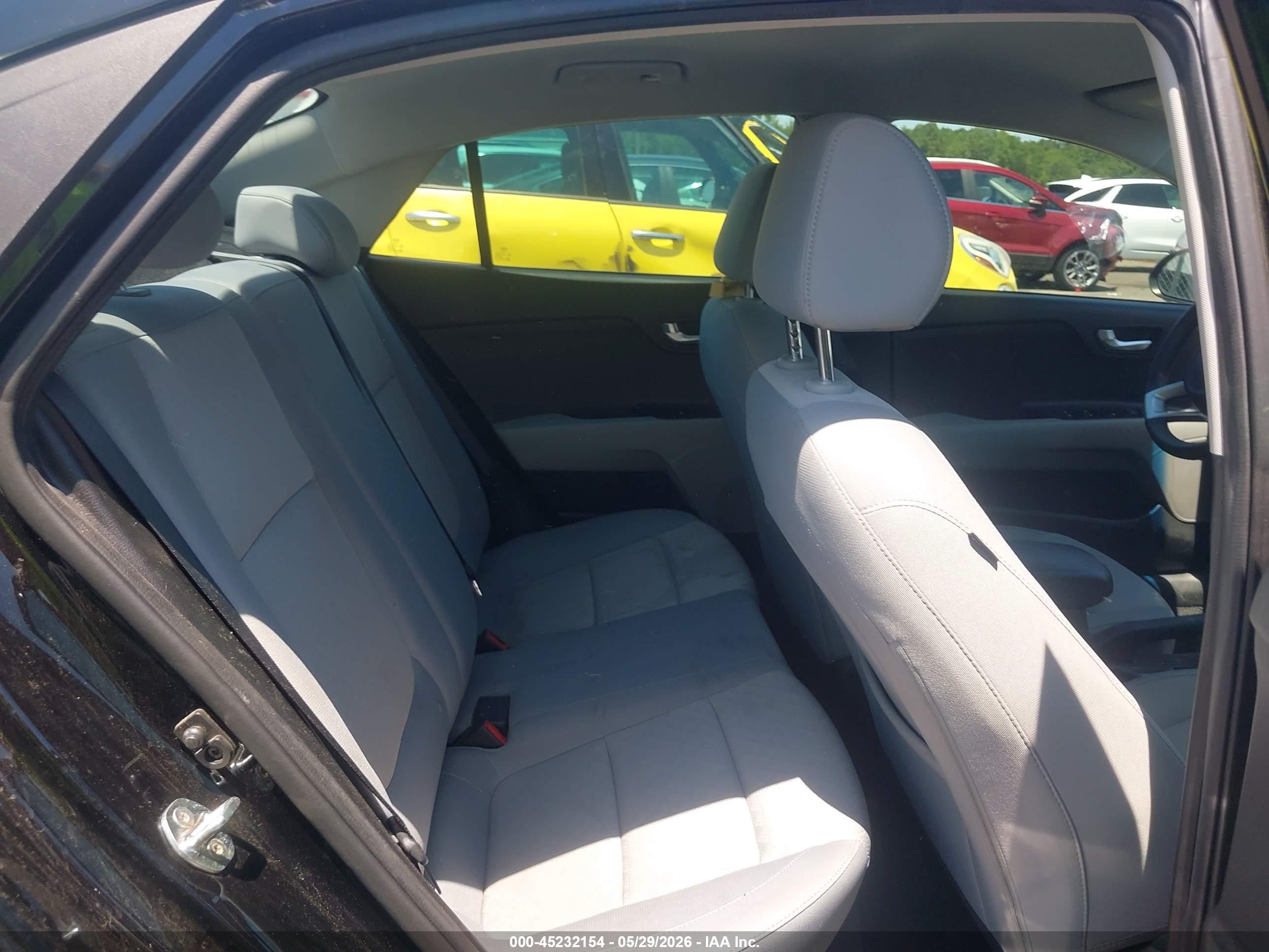 2020 Kia Rio S Black vin: 3KPA24AD4LE261036