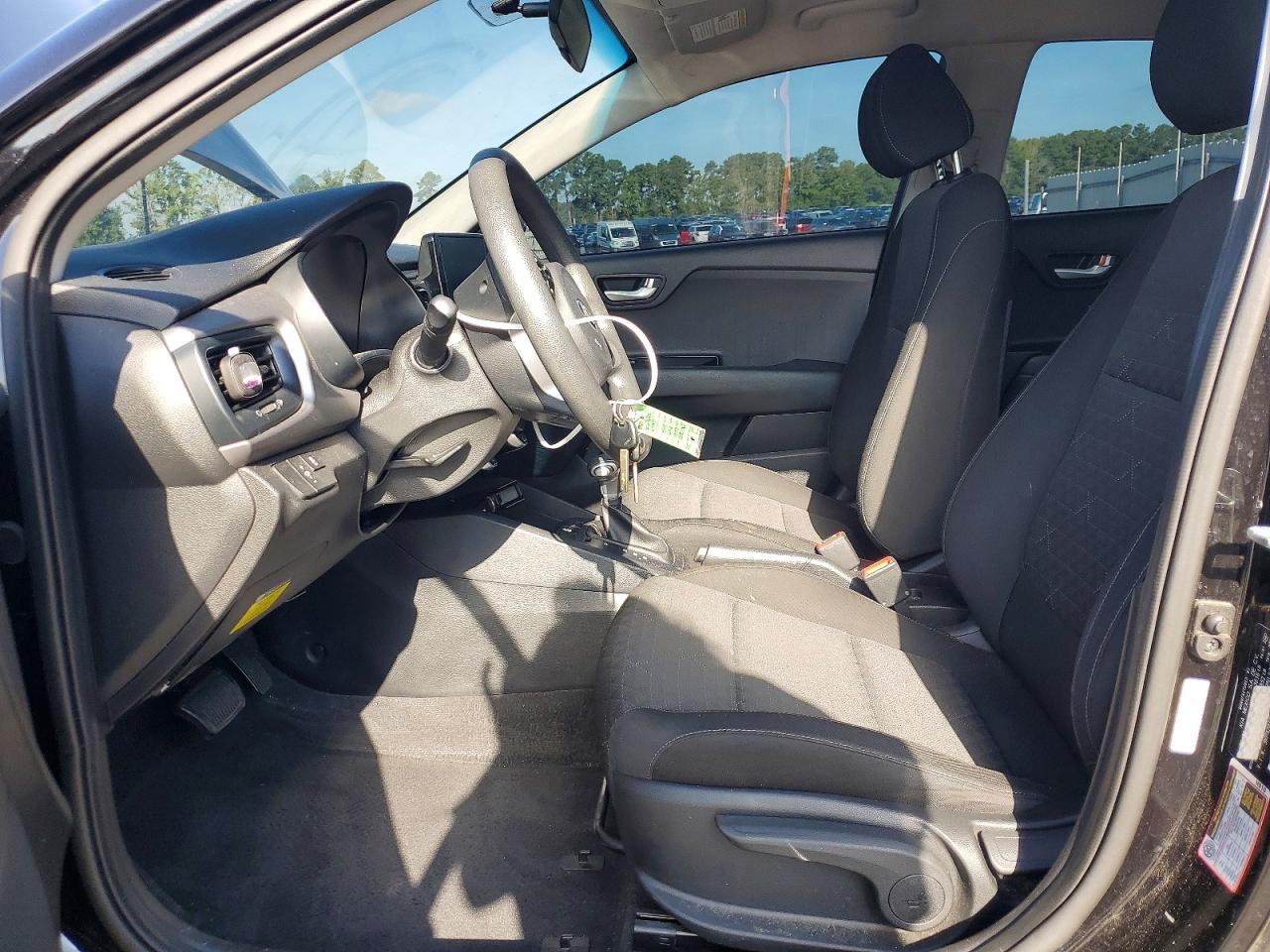 2021 Kia Rio Lx Black vin: 3KPA24AD4ME413138