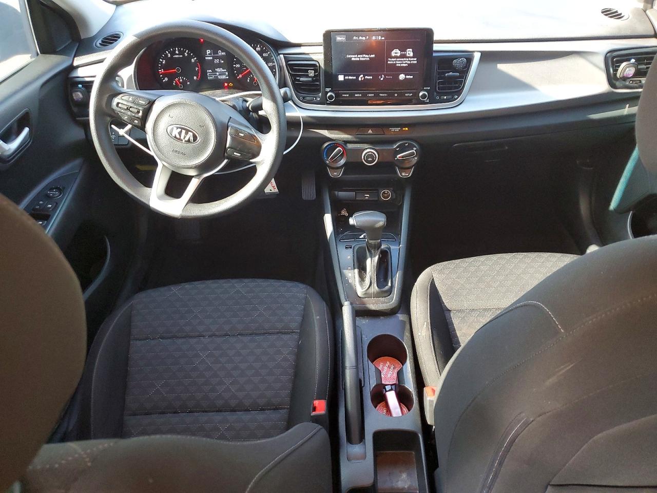 2021 Kia Rio Lx Black vin: 3KPA24AD4ME413138