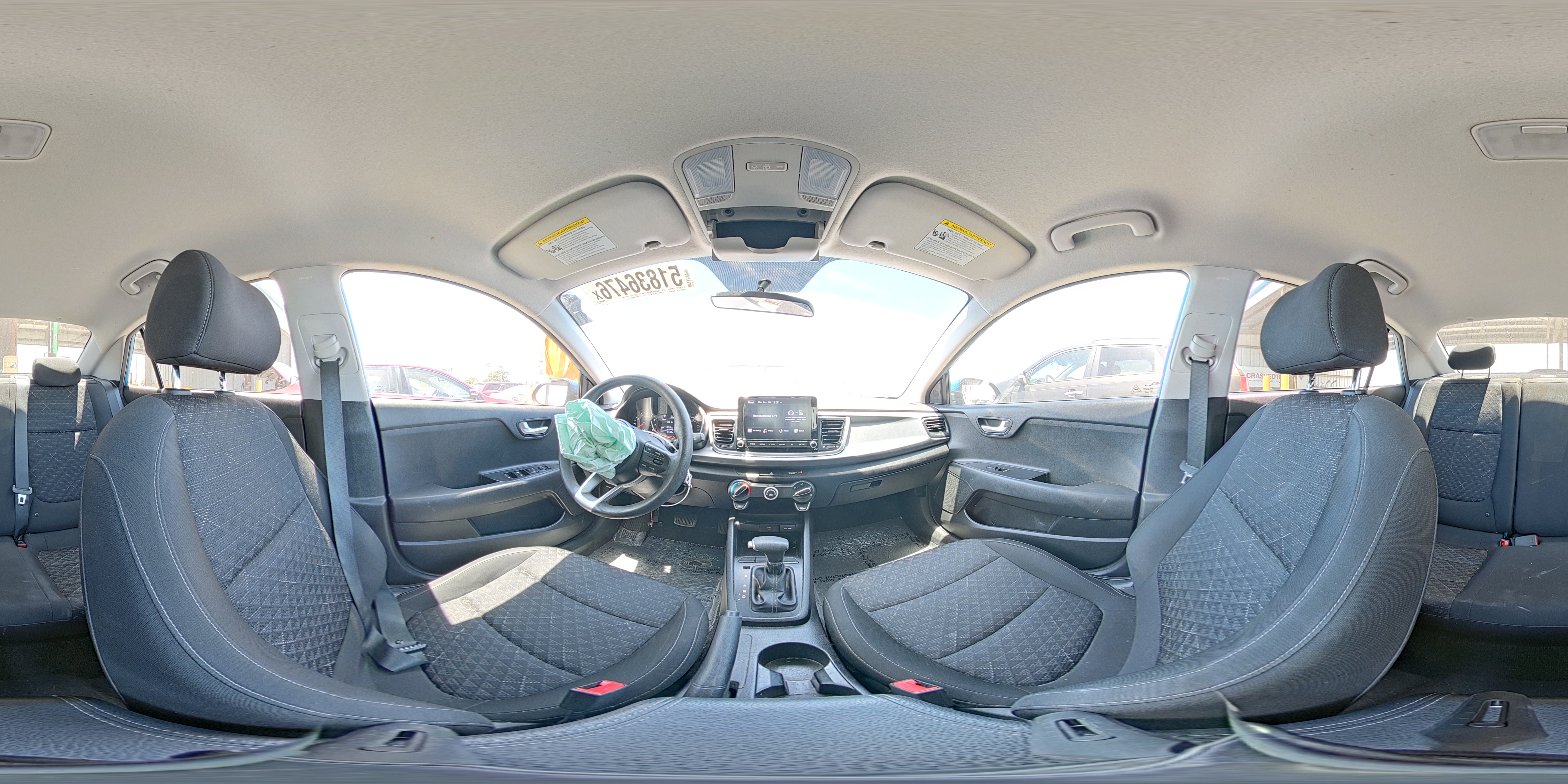 2023 Kia Rio S Blue vin: 3KPA24AD4PE581365
