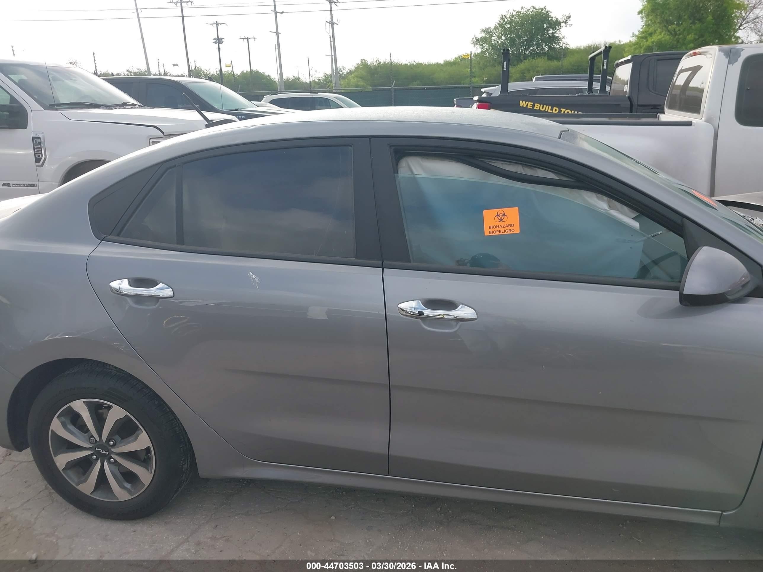 2023 Kia Rio S Gray vin: 3KPA24AD4PE592639