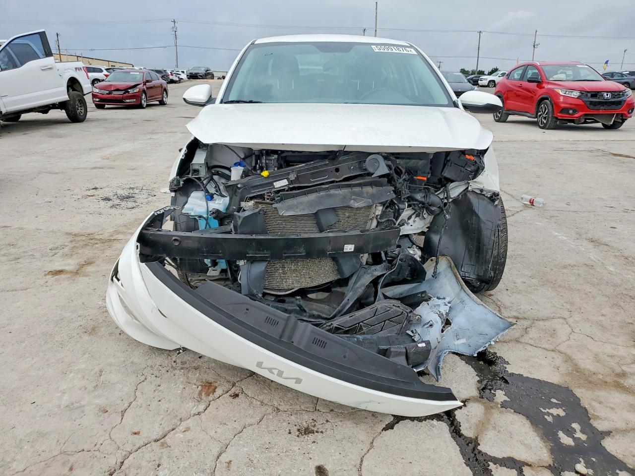 2023 Kia Rio S Белый vin: 3KPA24AD4PE604949