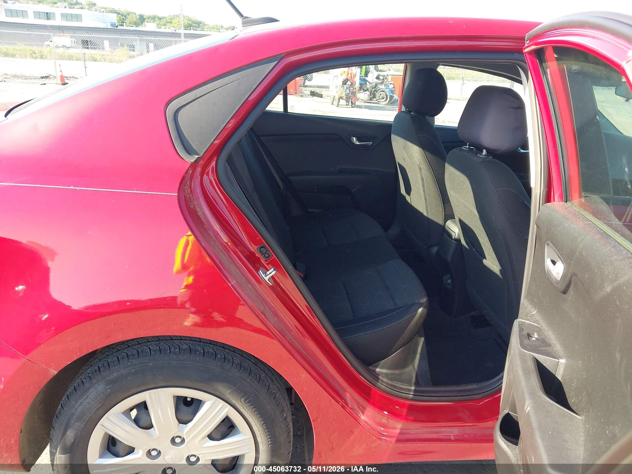 2023 Kia Rio S Red vin: 3KPA24AD5PE521840