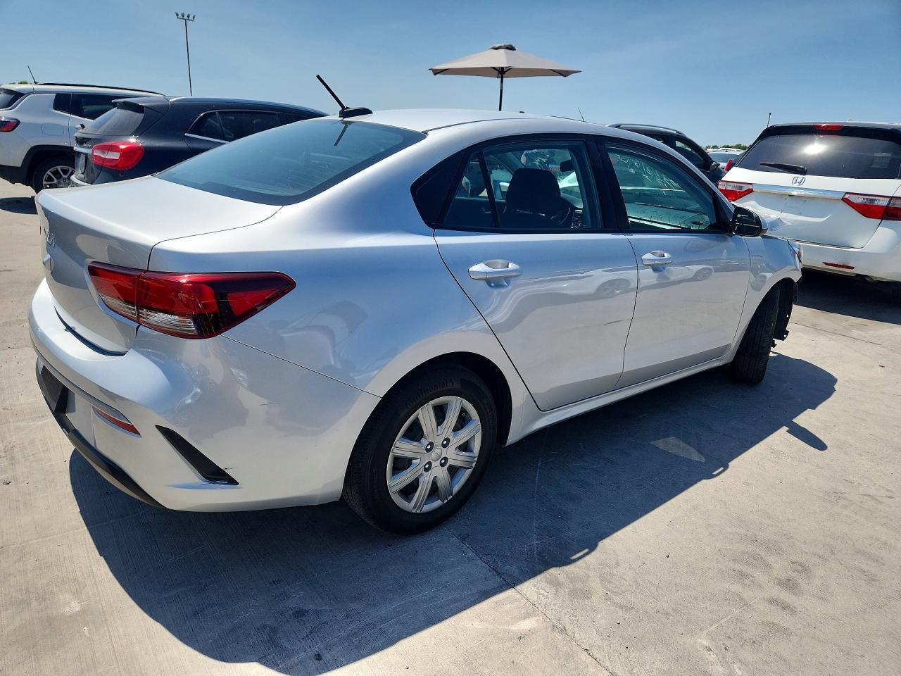 2023 Kia Rio S Серебряный vin: 3KPA24AD5PE596618