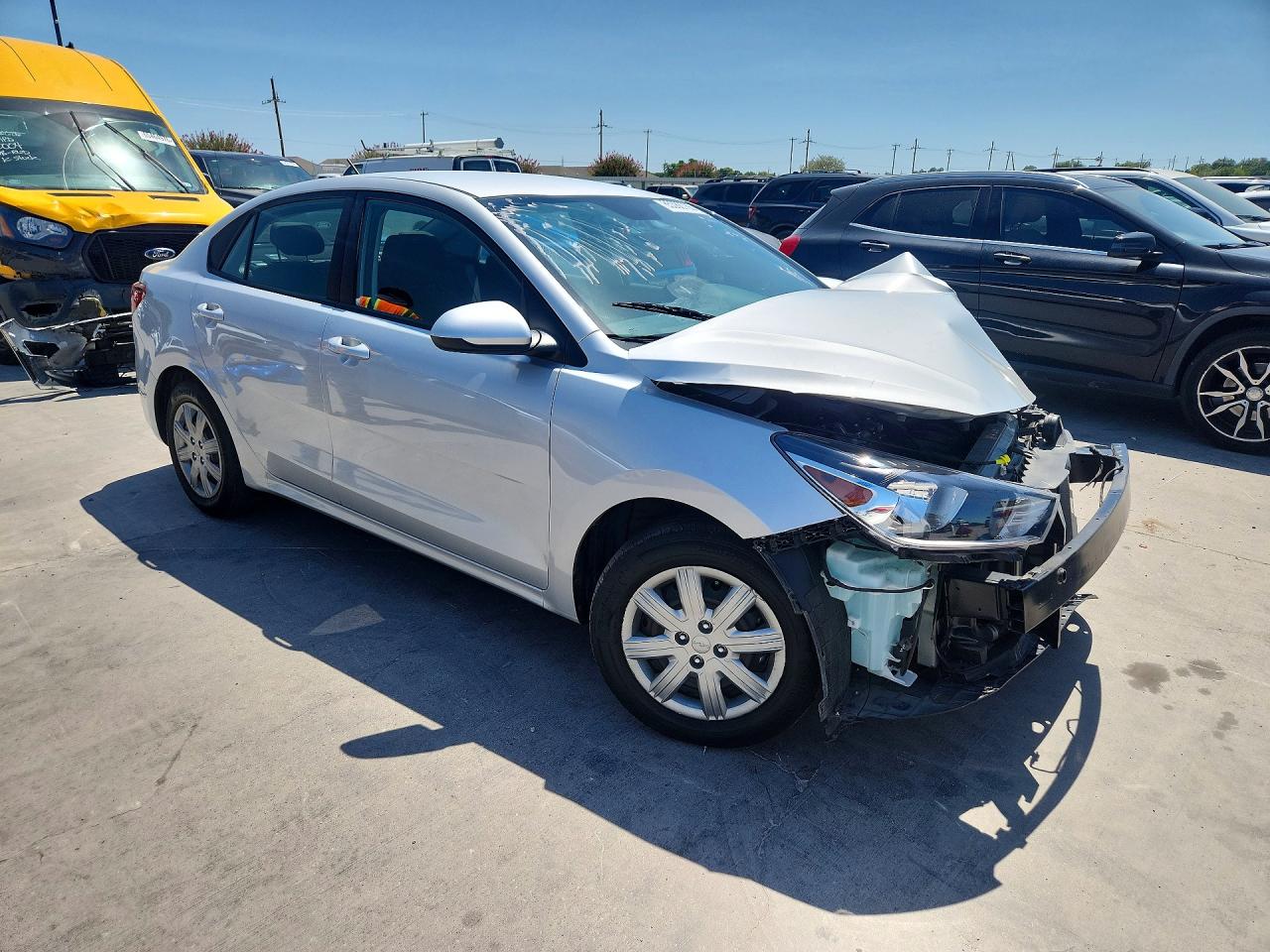 2023 Kia Rio S Серебряный vin: 3KPA24AD5PE596618