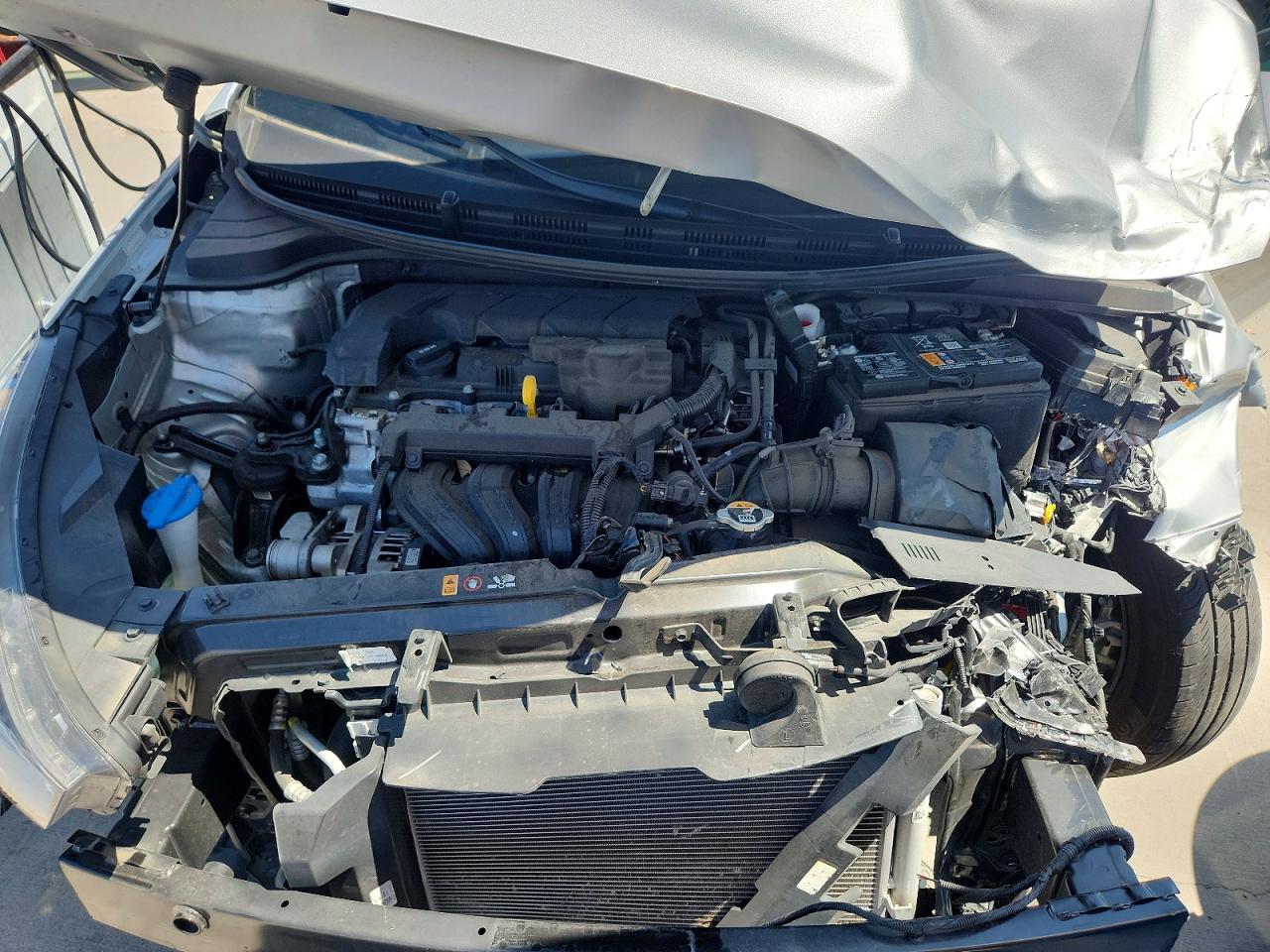 2023 Kia Rio S Серебряный vin: 3KPA24AD5PE596618