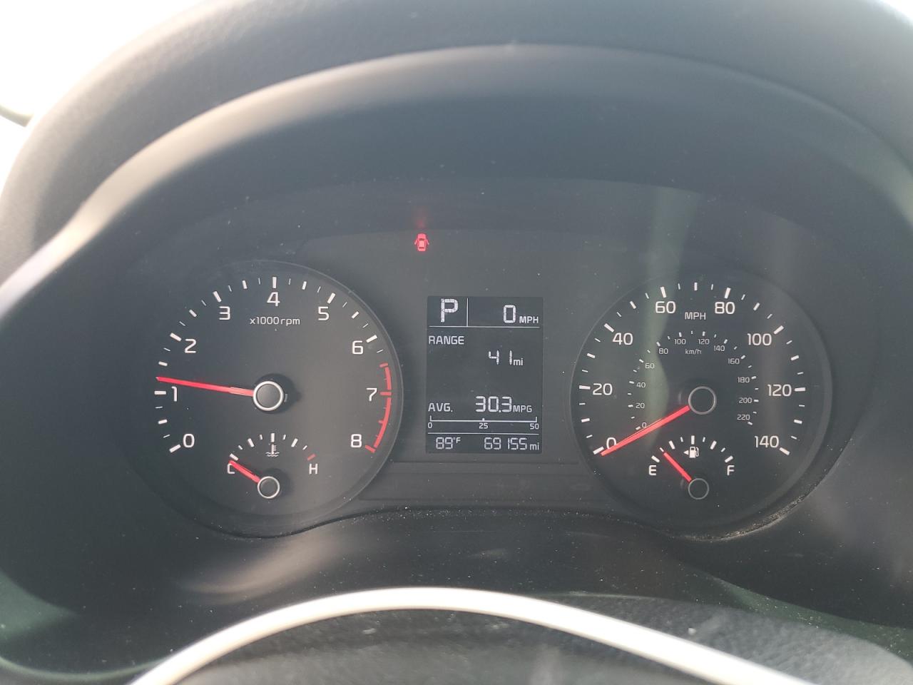 2021 Kia Rio Lx Red vin: 3KPA24AD6ME390946