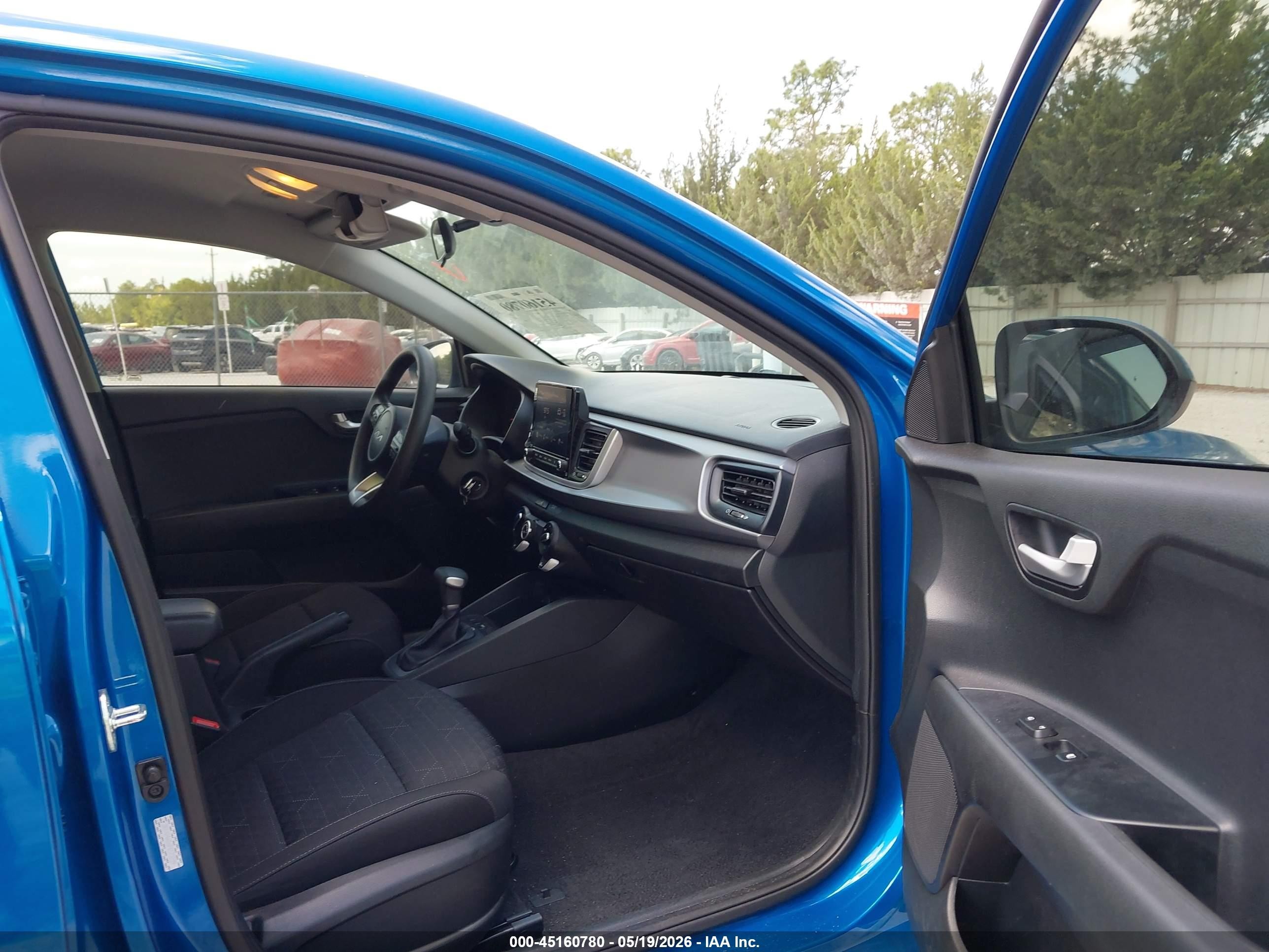 2023 Kia Rio S Blue vin: 3KPA24AD6PE573039
