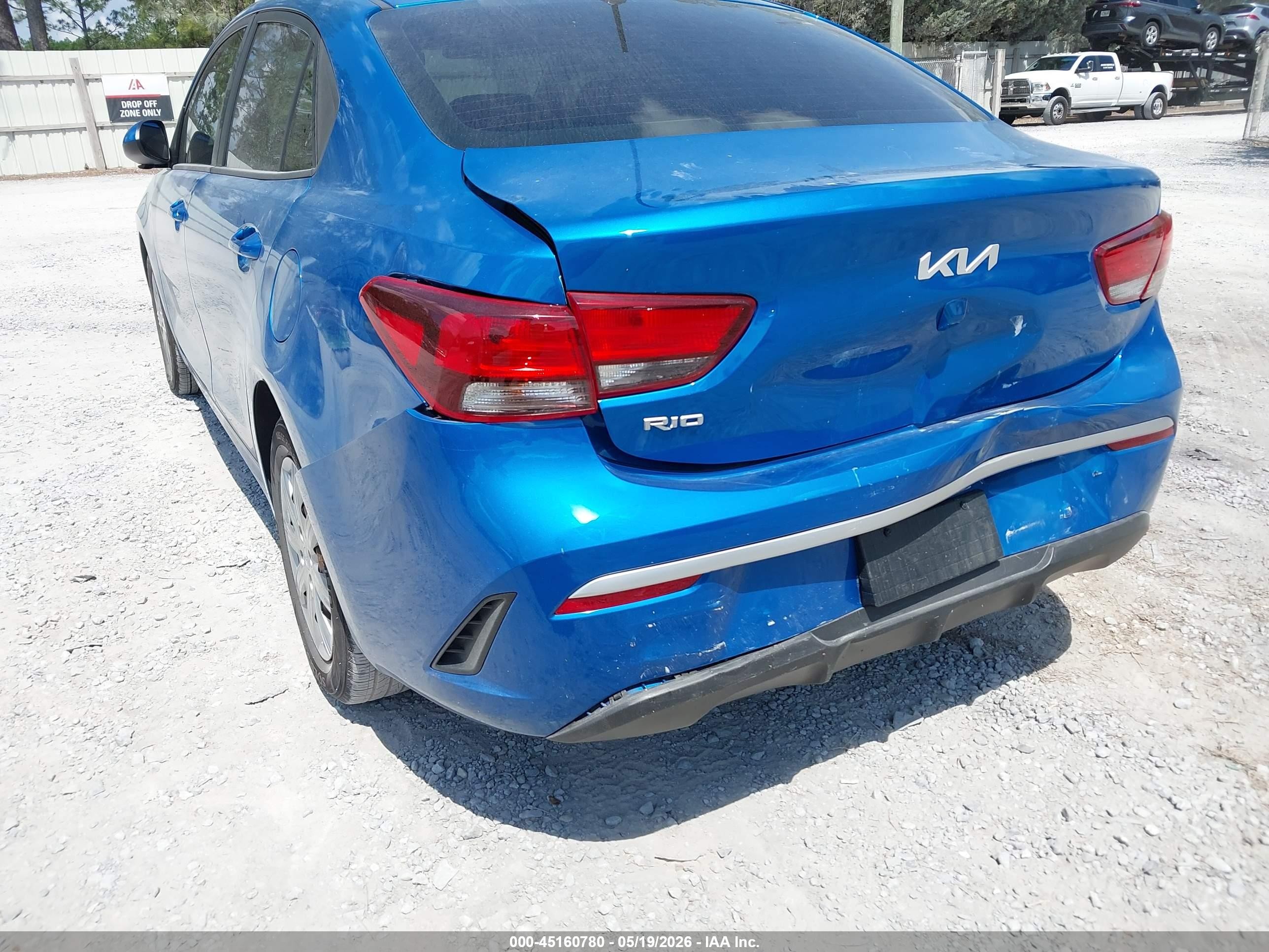 2023 Kia Rio S Blue vin: 3KPA24AD6PE573039