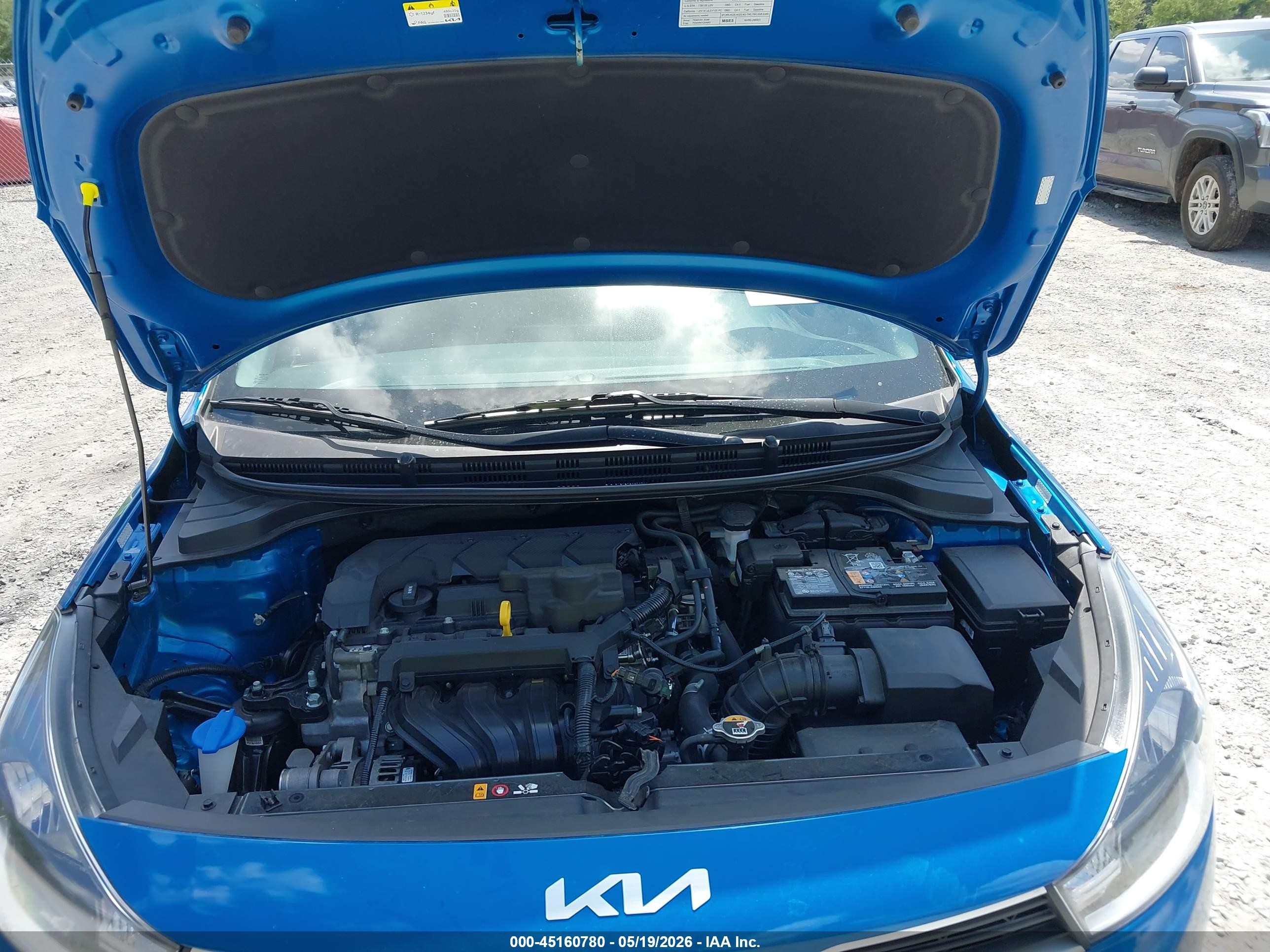 2023 Kia Rio S Blue vin: 3KPA24AD6PE573039