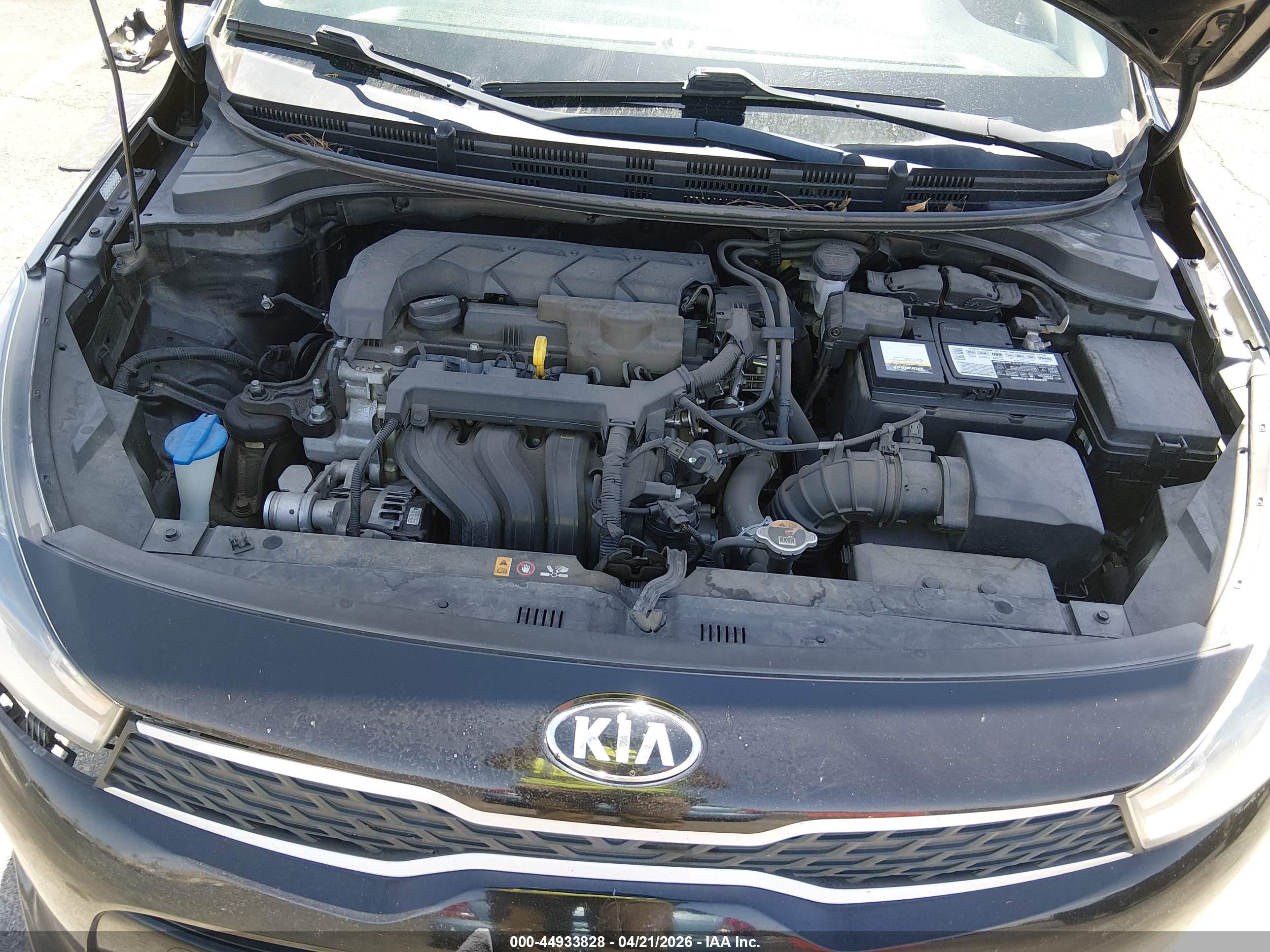 2020 Kia Rio S Black vin: 3KPA24AD7LE327837