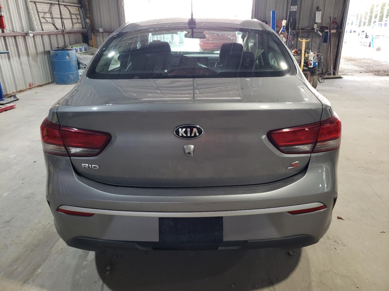 2021 Kia Rio Lx Gray vin: 3KPA24AD7ME365862
