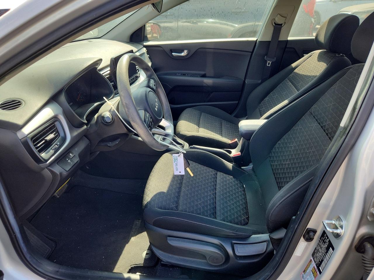2022 Kia Rio S Silver vin: 3KPA24AD7NE437323