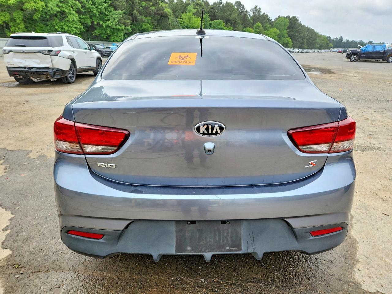 2020 Kia Rio S Blue vin: 3KPA24AD8LE302316