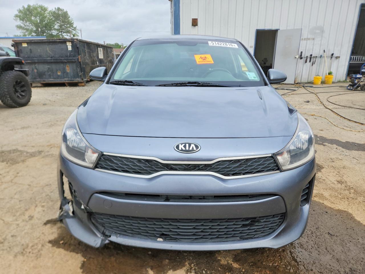2020 Kia Rio S Blue vin: 3KPA24AD8LE302316