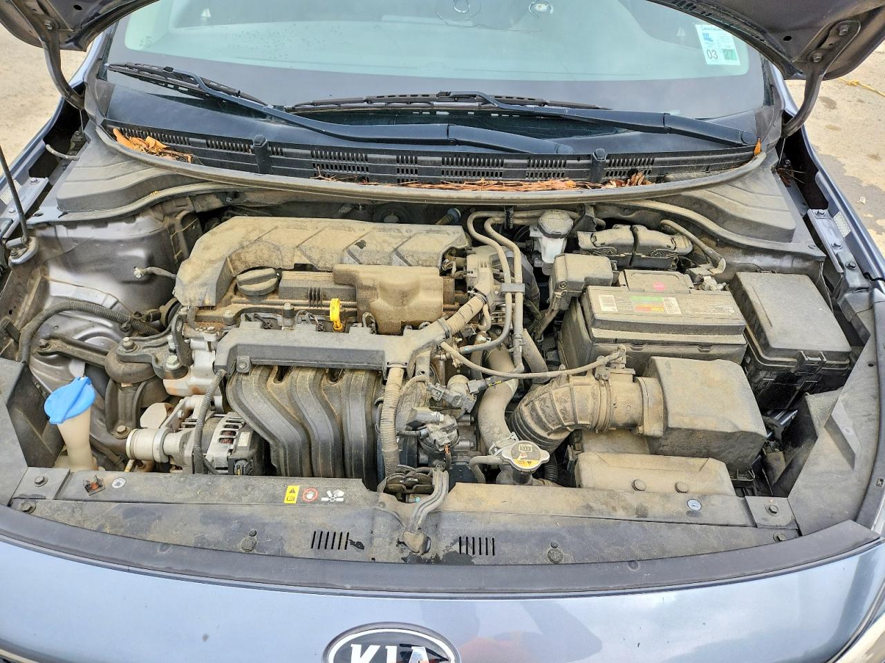 2020 Kia Rio S Blue vin: 3KPA24AD8LE302316