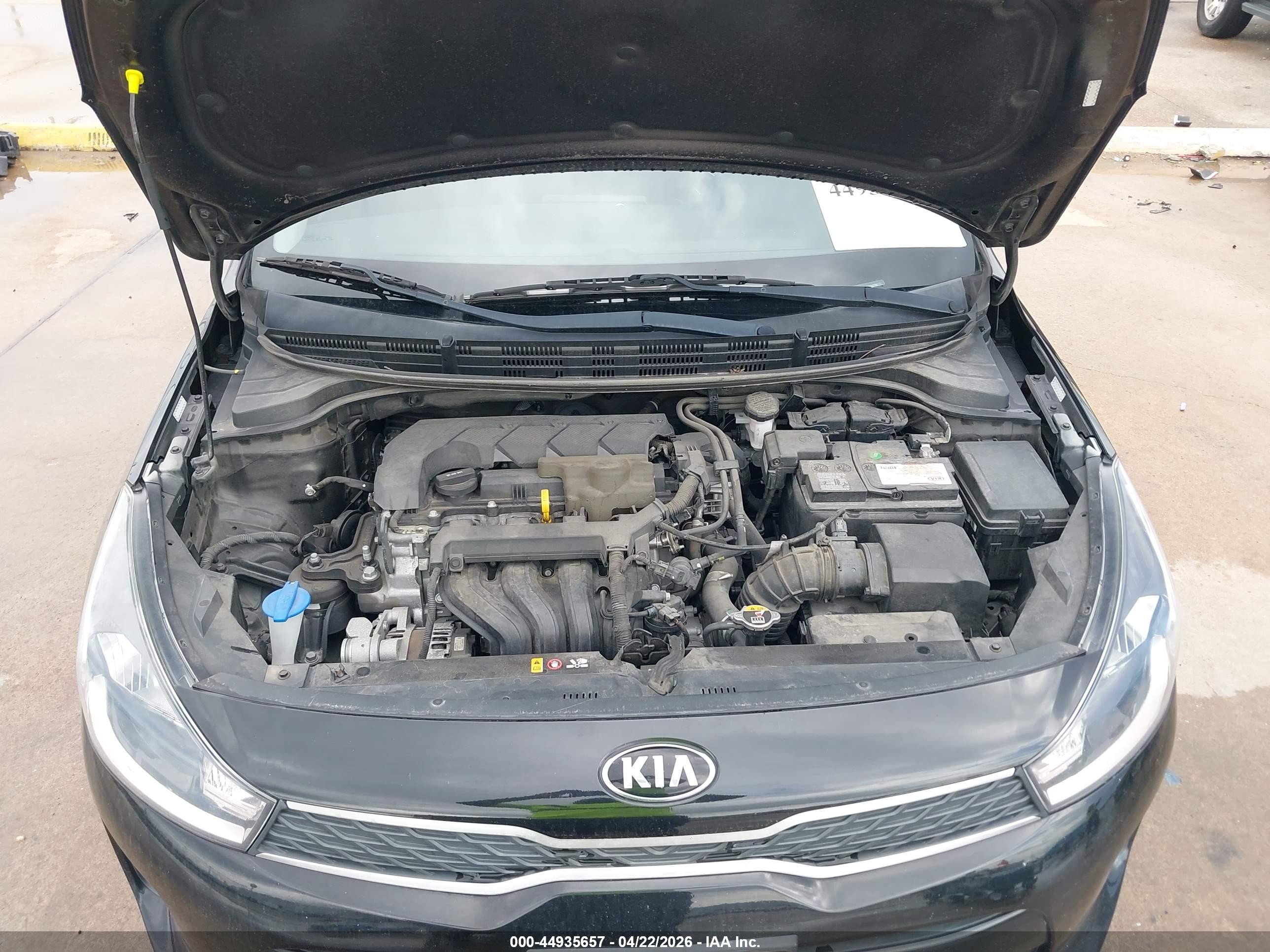 2020 Kia Rio S Black vin: 3KPA24AD8LE322789