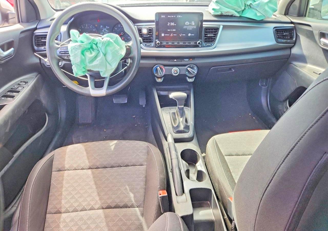 2023 Kia Rio Lx Silver vin: 3KPA24AD8PE554475