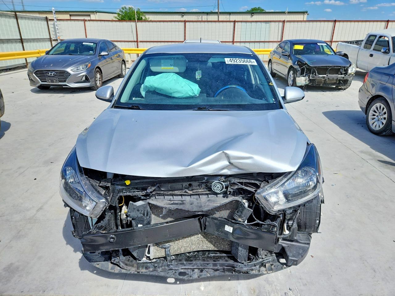 2023 Kia Rio Lx Silver vin: 3KPA24AD8PE554475