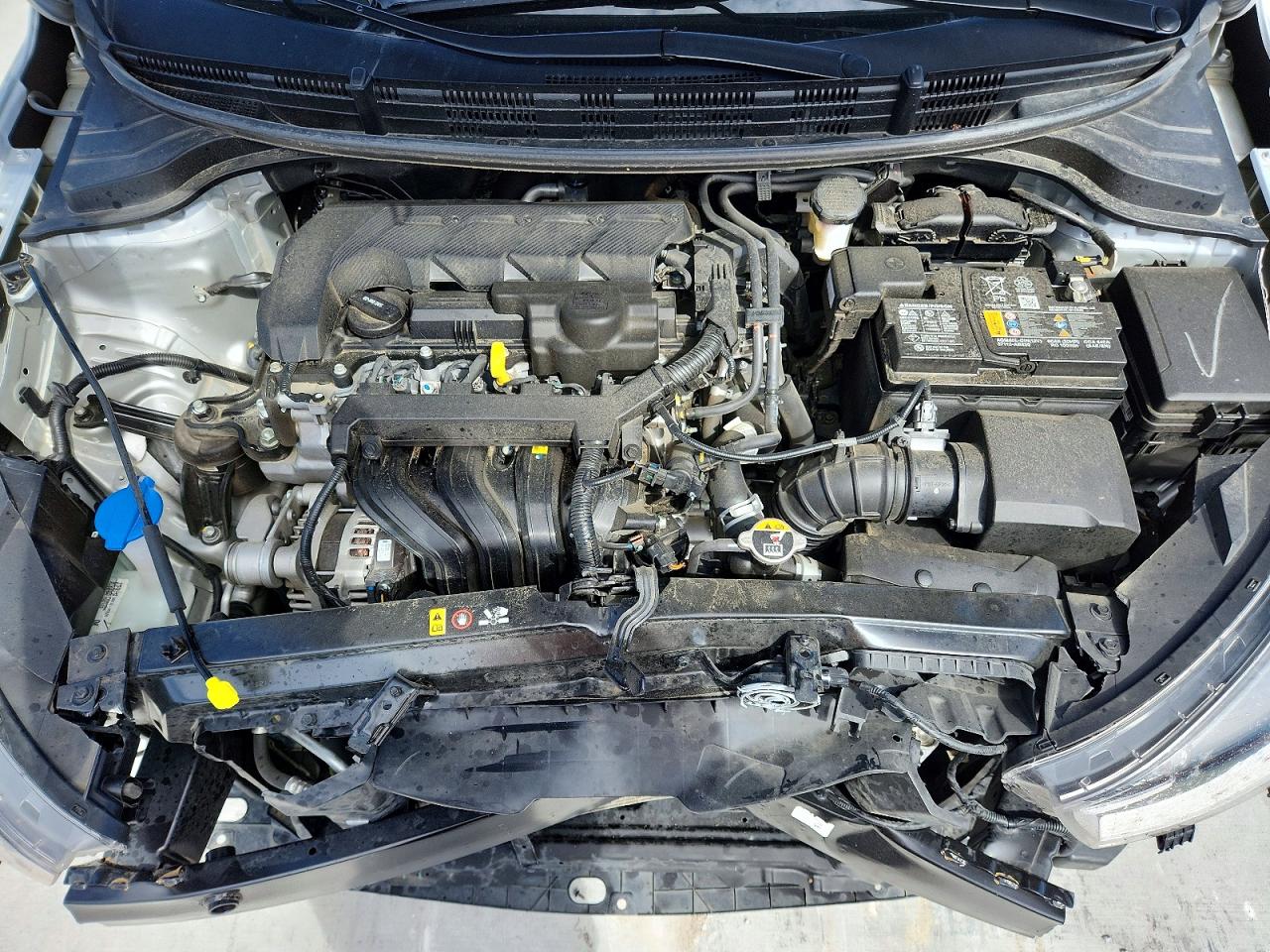 2023 Kia Rio Lx Silver vin: 3KPA24AD8PE554475