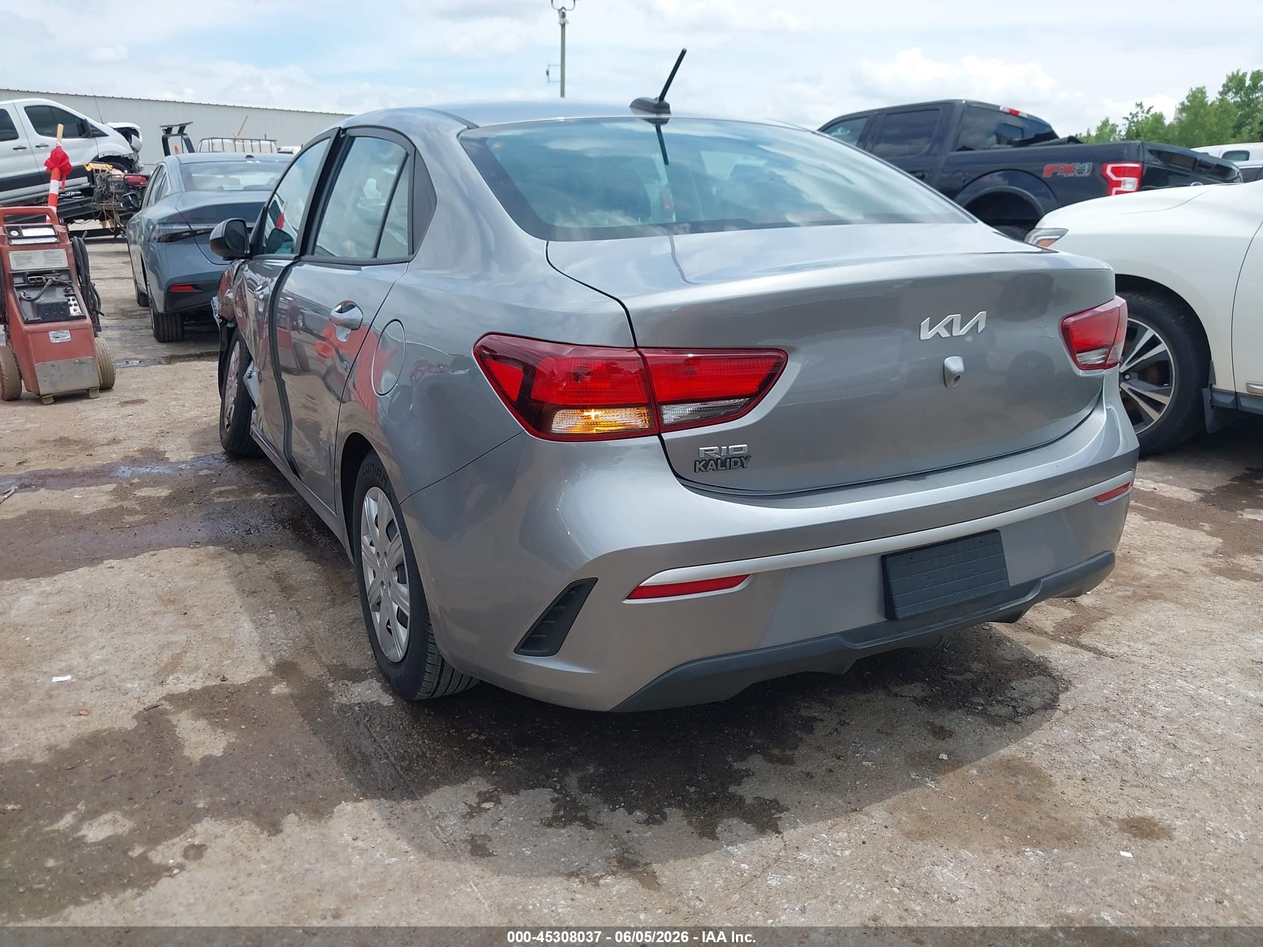 2023 Kia Rio S Silver vin: 3KPA24AD9PE568093