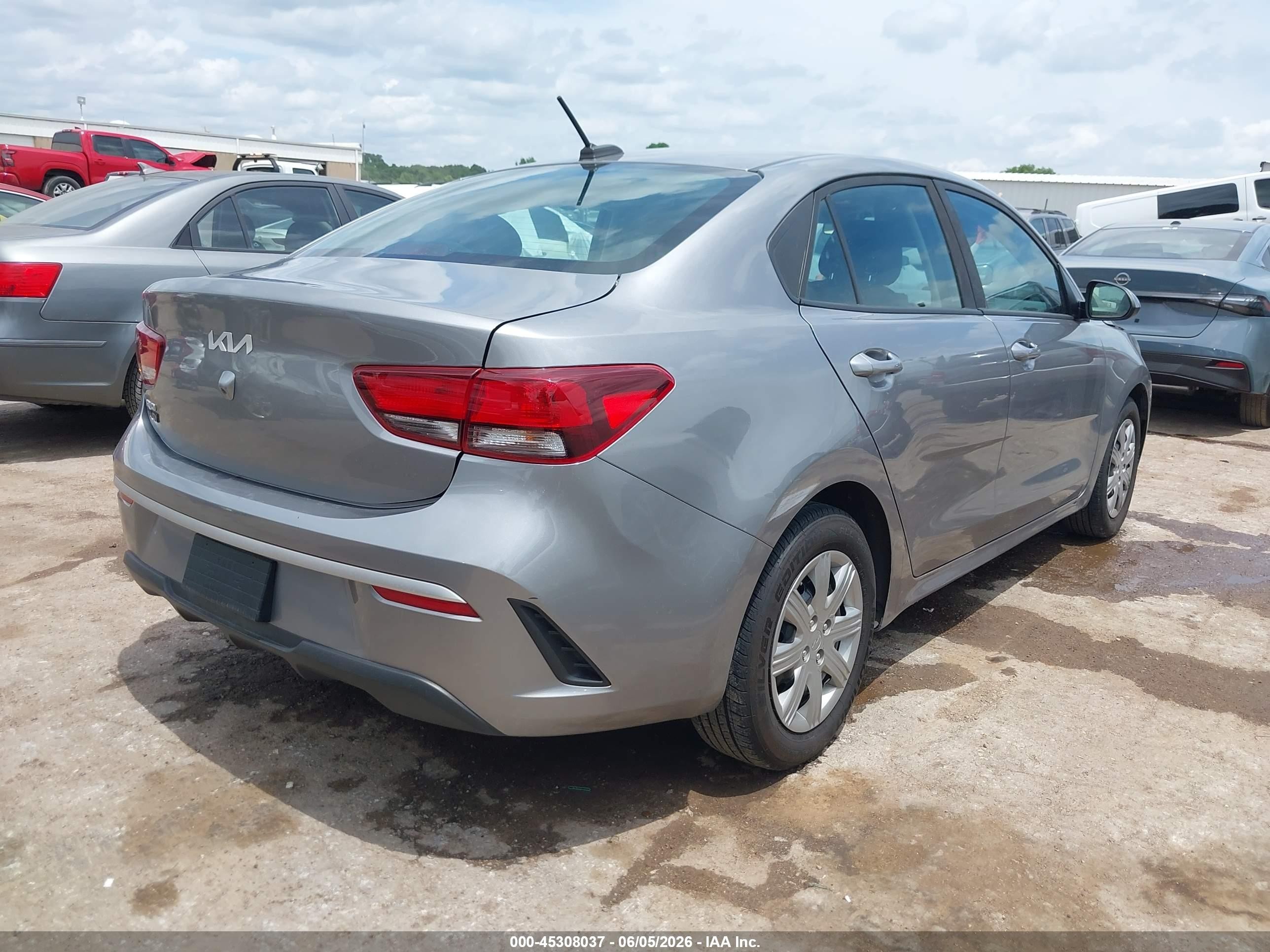 2023 Kia Rio S Silver vin: 3KPA24AD9PE568093