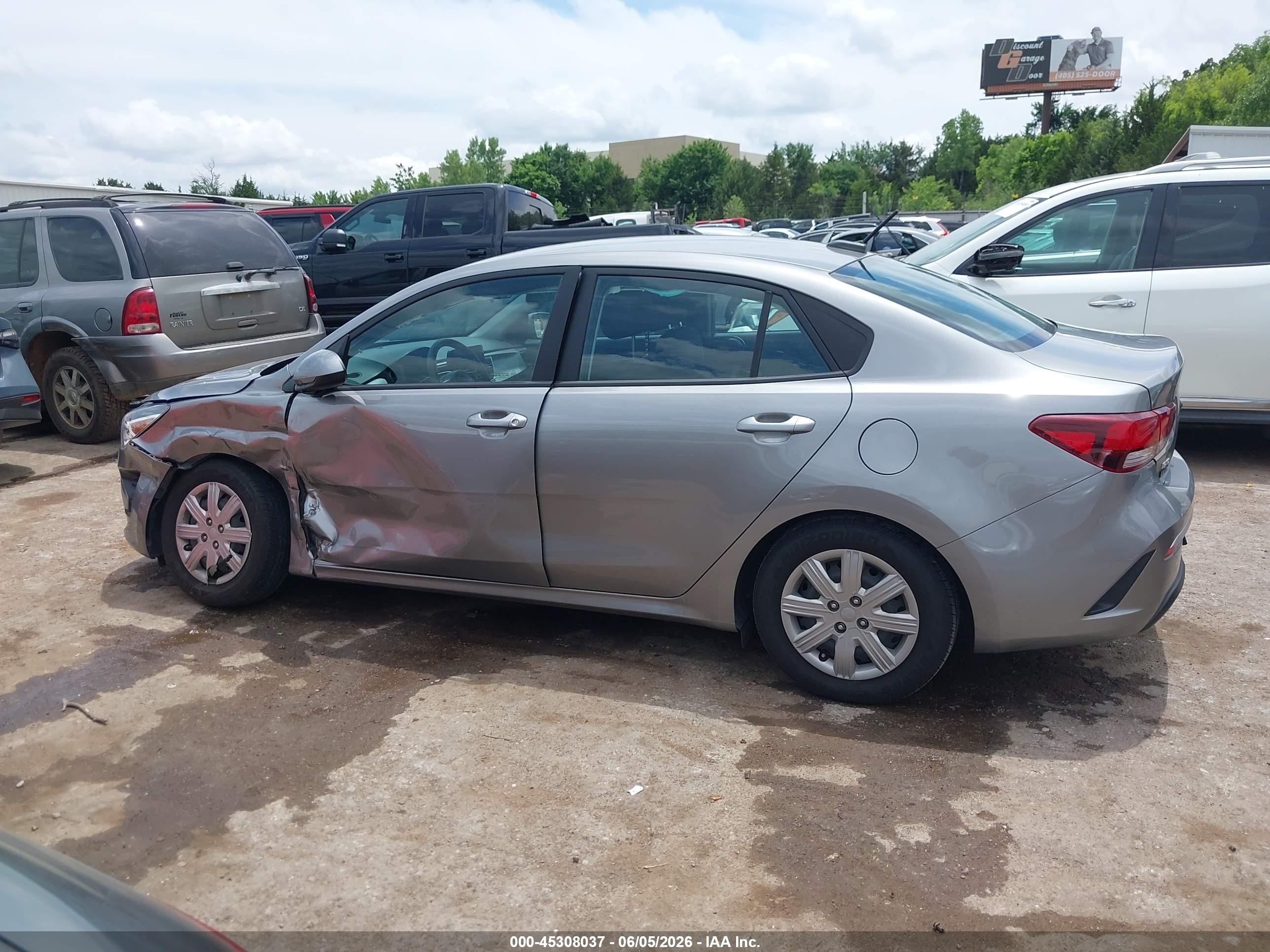 2023 Kia Rio S Silver vin: 3KPA24AD9PE568093