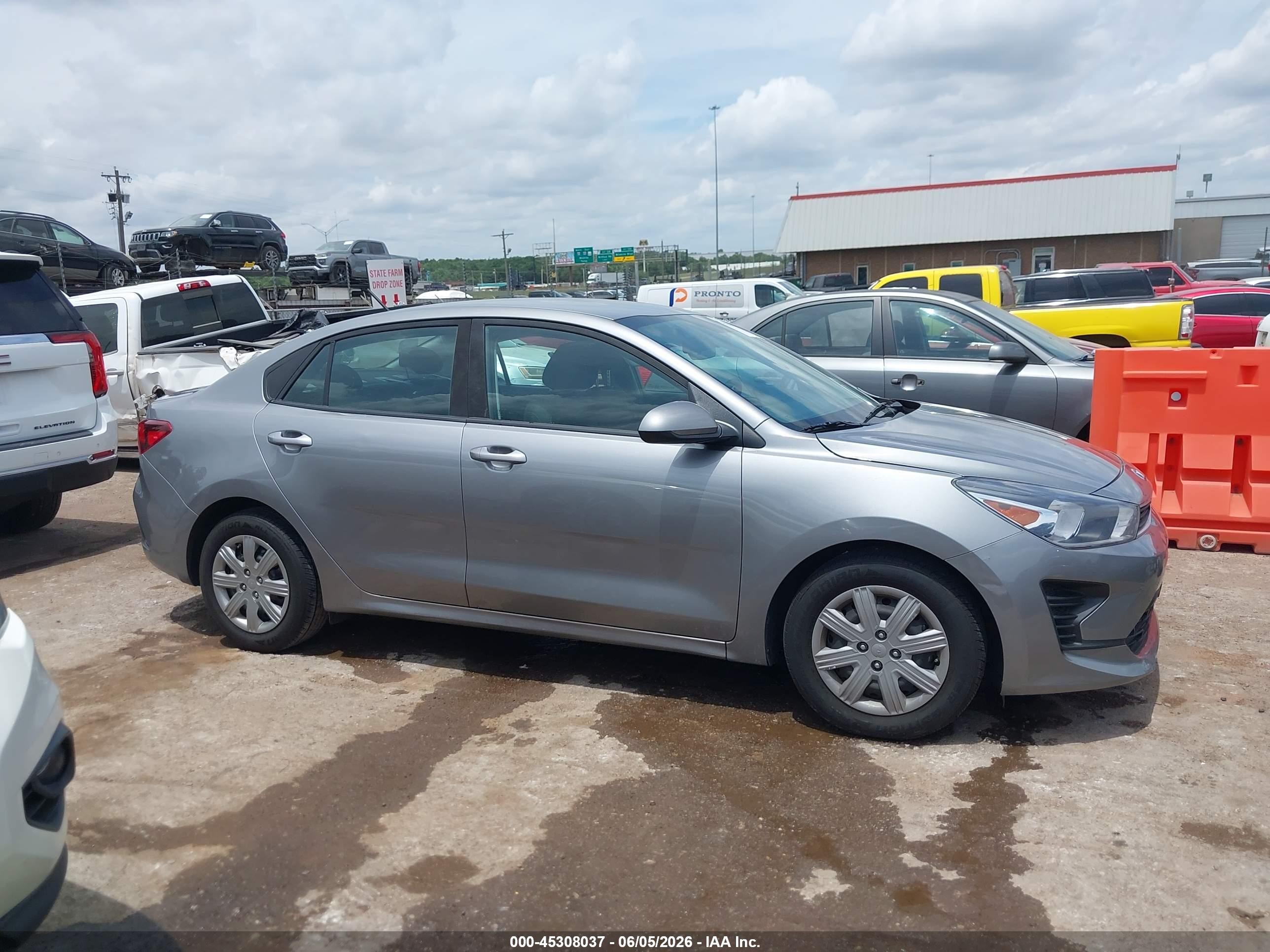2023 Kia Rio S Silver vin: 3KPA24AD9PE568093