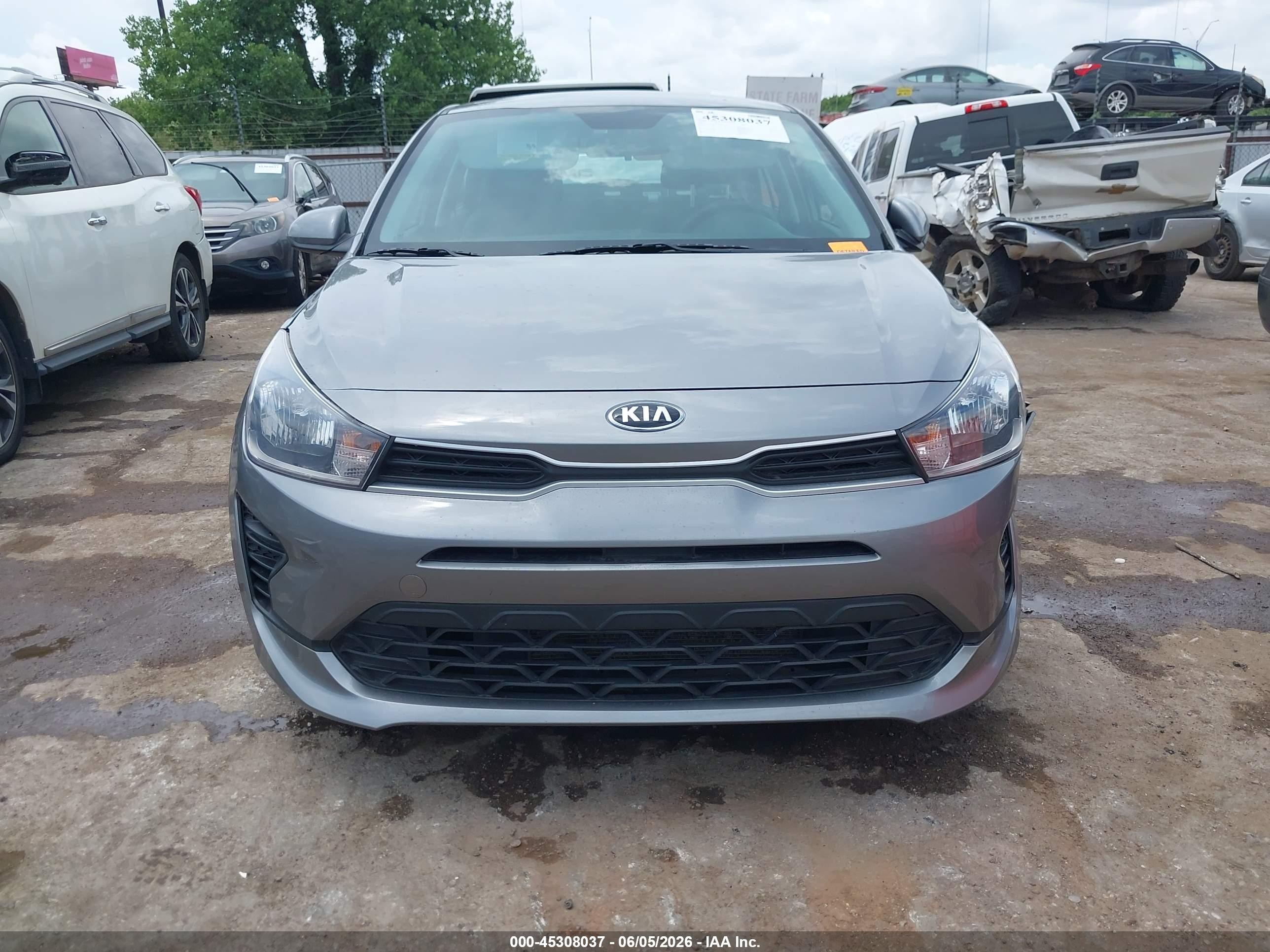 2023 Kia Rio S Silver vin: 3KPA24AD9PE568093