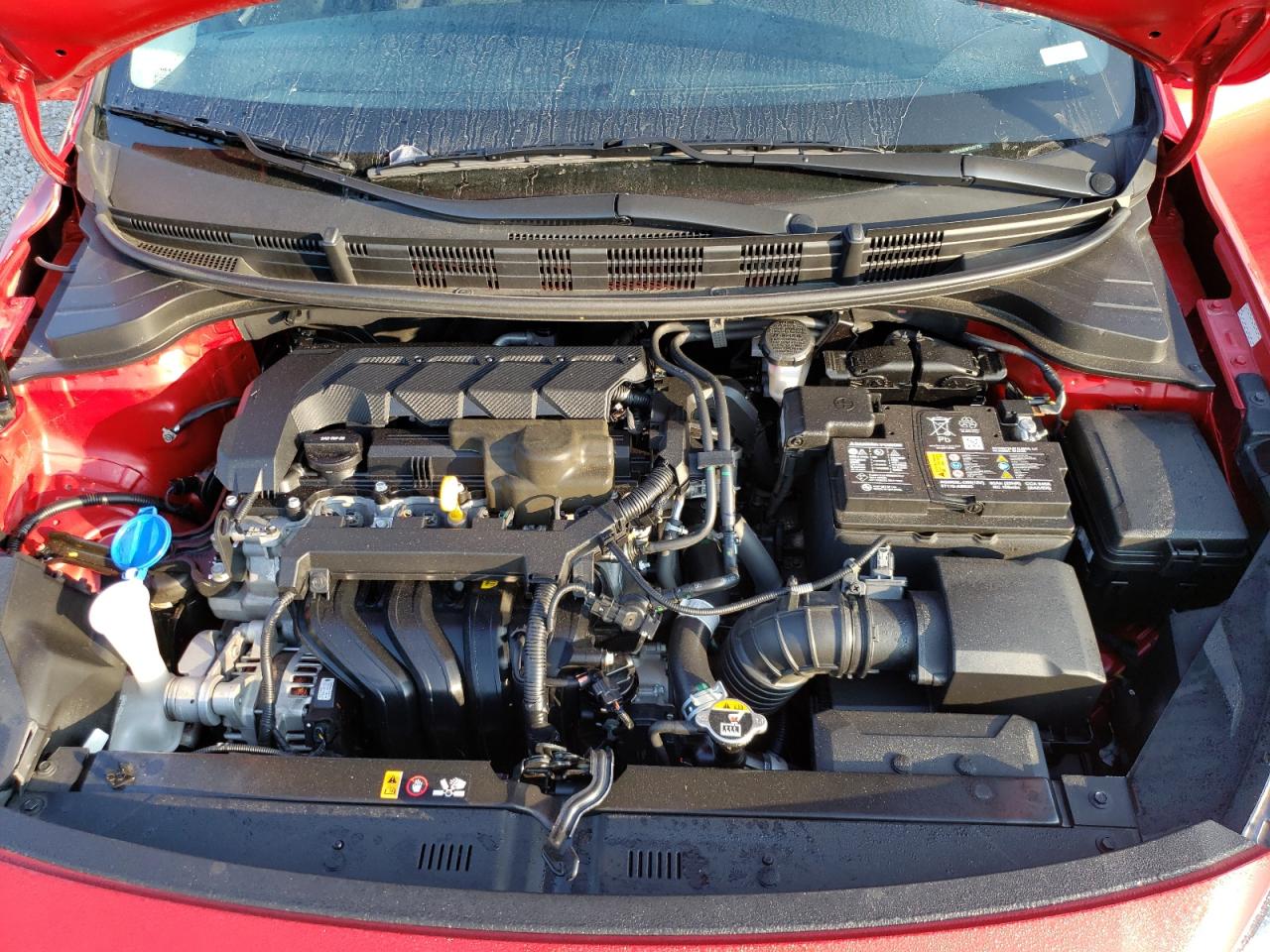 2023 Kia Rio Lx Красный vin: 3KPA24AD9PE607796