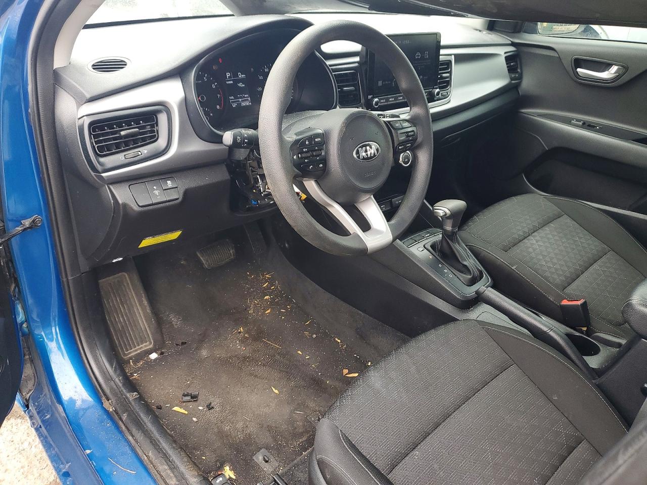 2021 Kia Rio S Blue vin: 3KPA24ADXME403178