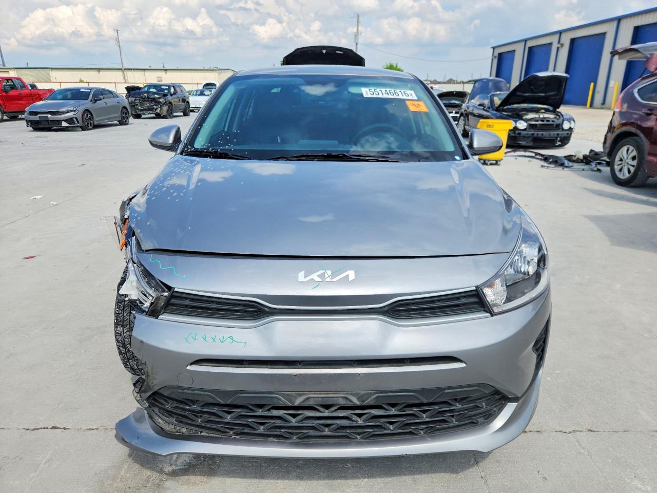 2023 Kia Rio S Silver vin: 3KPA24ADXPE623070