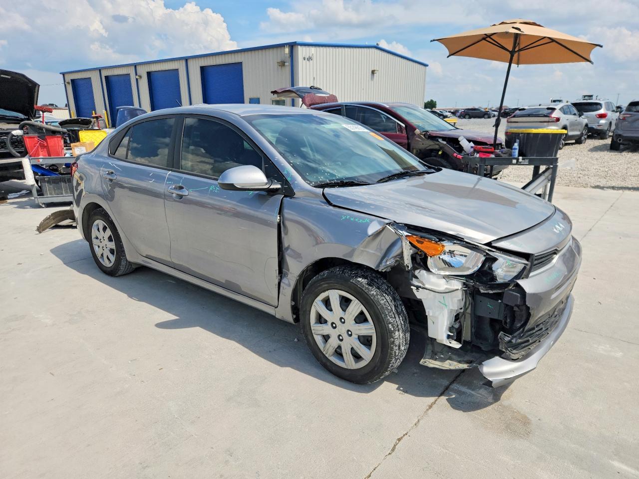2023 Kia Rio S Silver vin: 3KPA24ADXPE623070