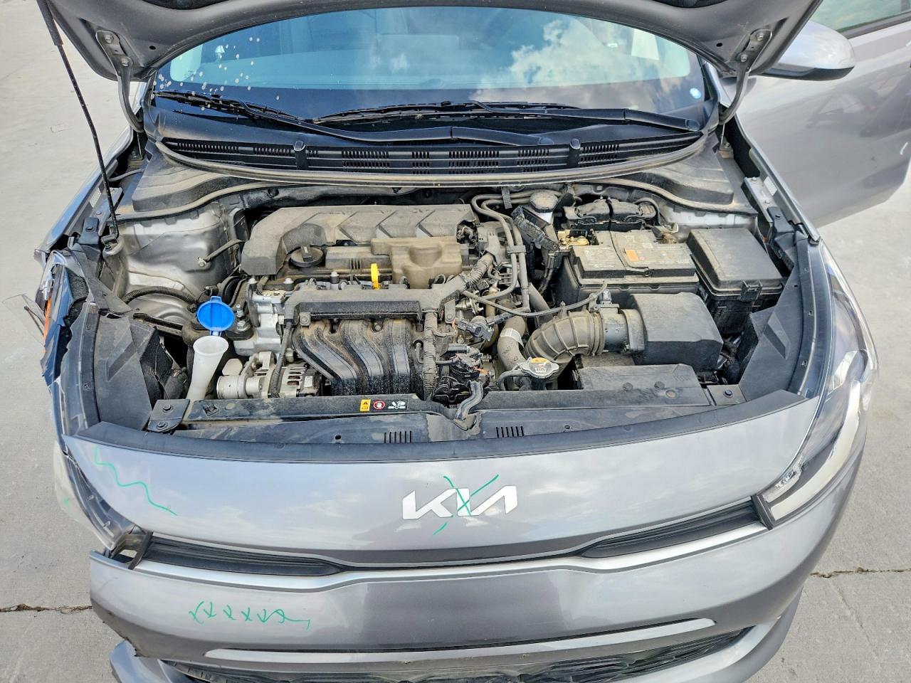 2023 Kia Rio S Silver vin: 3KPA24ADXPE623070