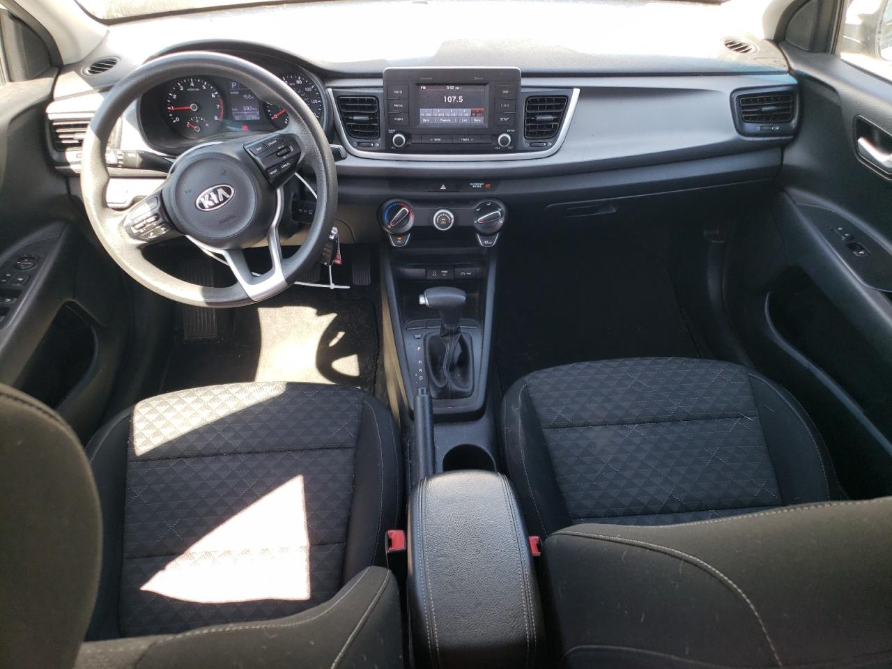 2018 Kia Rio Lx White vin: 3KPA25AB5JE086264